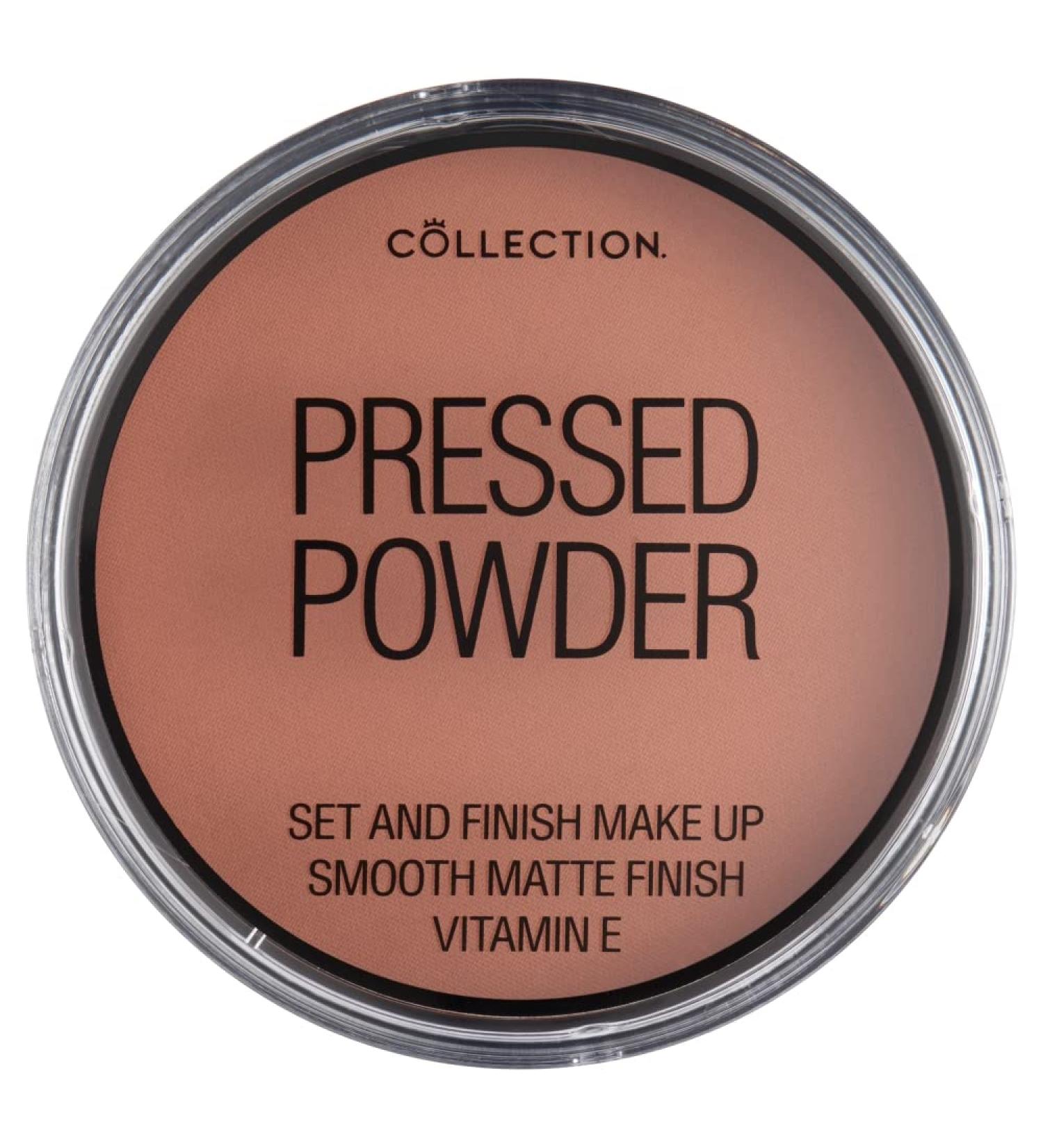 Collection Cosmetics Pressed Powder 15g Walnut - Velvety Matte Finish - Buy Online on GoSupps.com