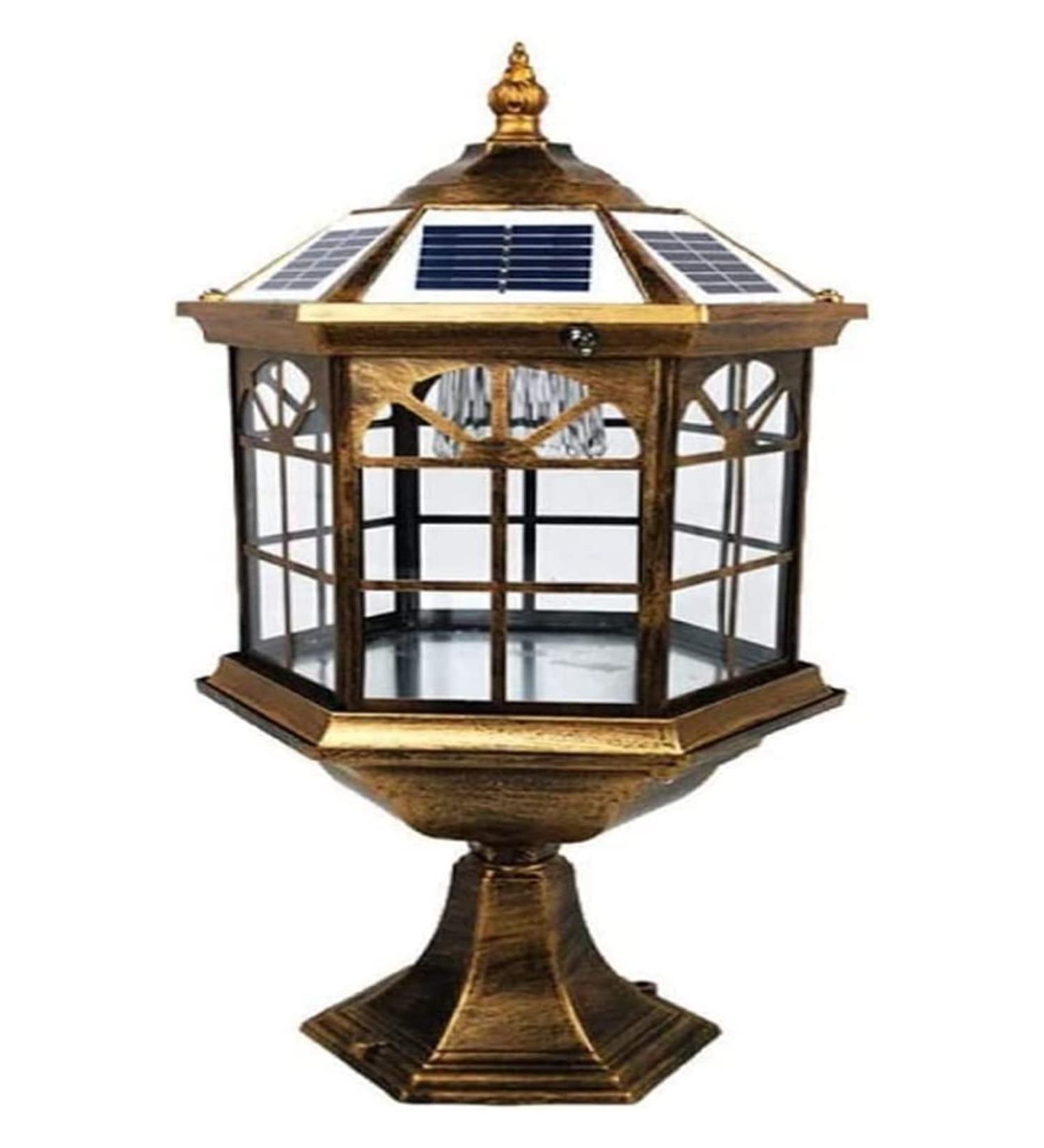Courtyard Light Outdoor Solar Lawn Lamp Led Waterproof High Pole Street Lamp Villa Garden Lamp Post Landscape Lamp - Buy Online on GoSupps.com