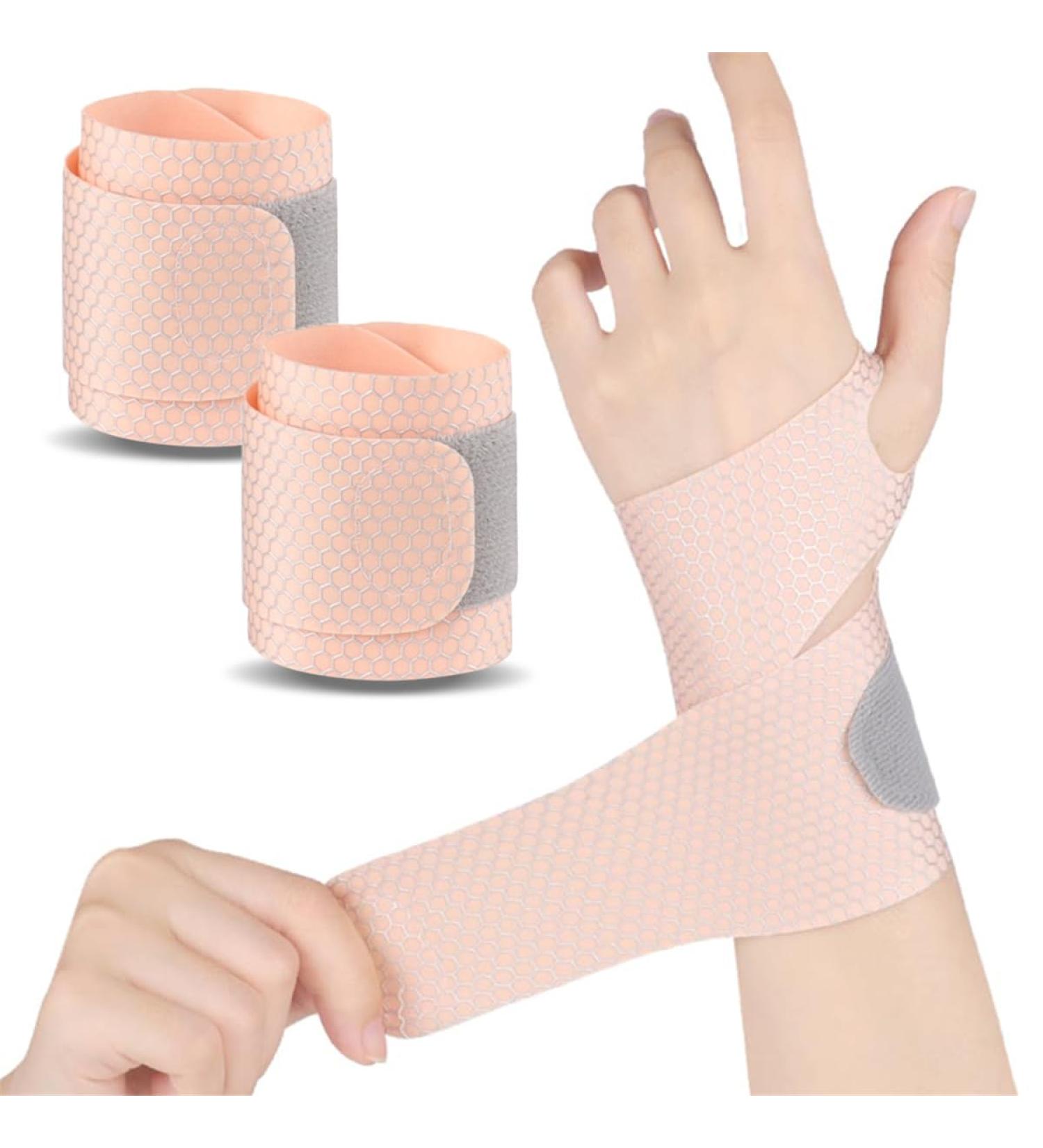 Ultra-Thin Ulnar Wrist Brace for TFCC Tear & Carpal Tunnel Relief - Elastic Support for Tendonitis & Injury Recovery - Fits Both Wrists (Skin - Buy Online on GoSupps.com