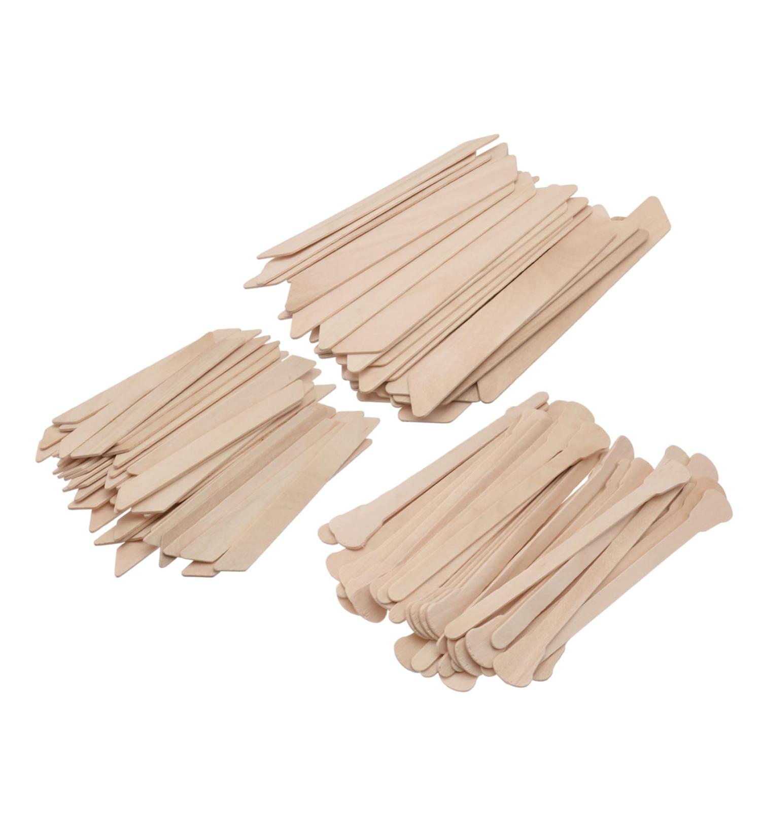 Buy Beavorty 150pcs Wax Sticks for Hair Removal Wooden Face Applicator & Wax Strips International Shipping Available - Buy Online on GoSupps.com