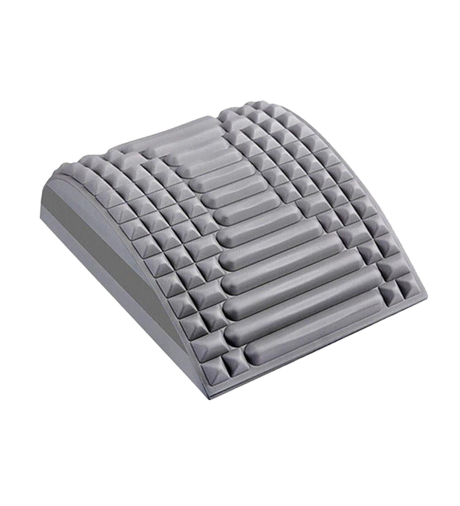 Back Extensor & Neck Extension 2-in-1 | Refresh Neck & Back Stretcher for Pain Relief | Adjustable Gray Cracker for Lower Back & Neck Pain Relief - Buy Online on GoSupps.com