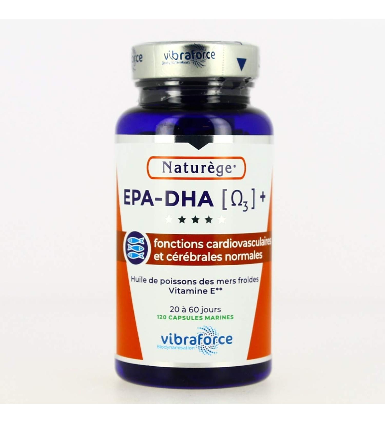 Natur ge EPA-DHA+ Omega 3 120 Capsules - Buy Online on GoSupps.com