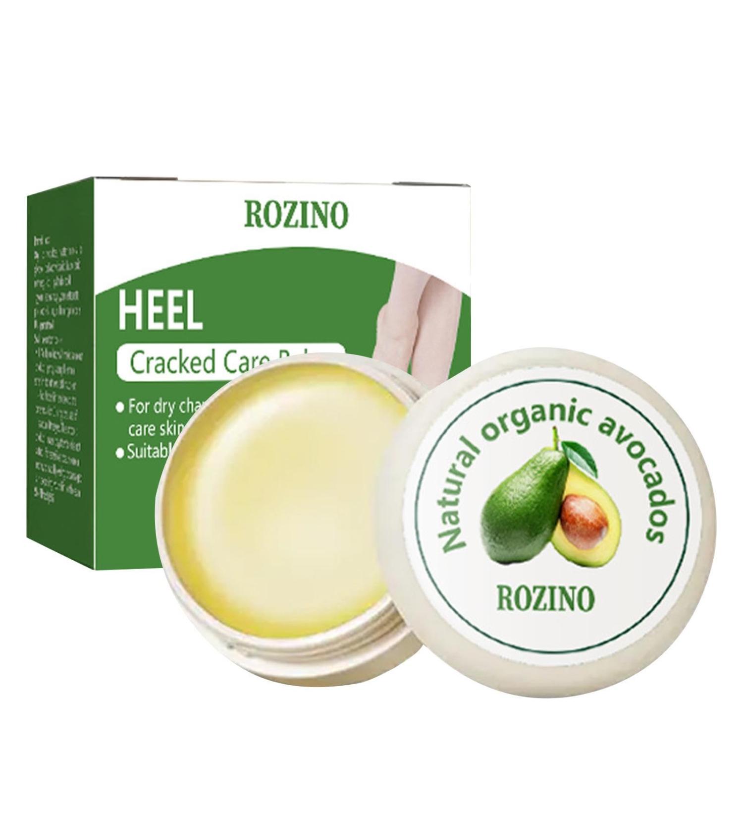 Avocado Foot Cream & Heel Balm for Dry Cracked Feet | Moisturizer for Corns Dead Skin & Soft Toenails - Perfect for Knees Elbows & Hands - Buy Online on GoSupps.com