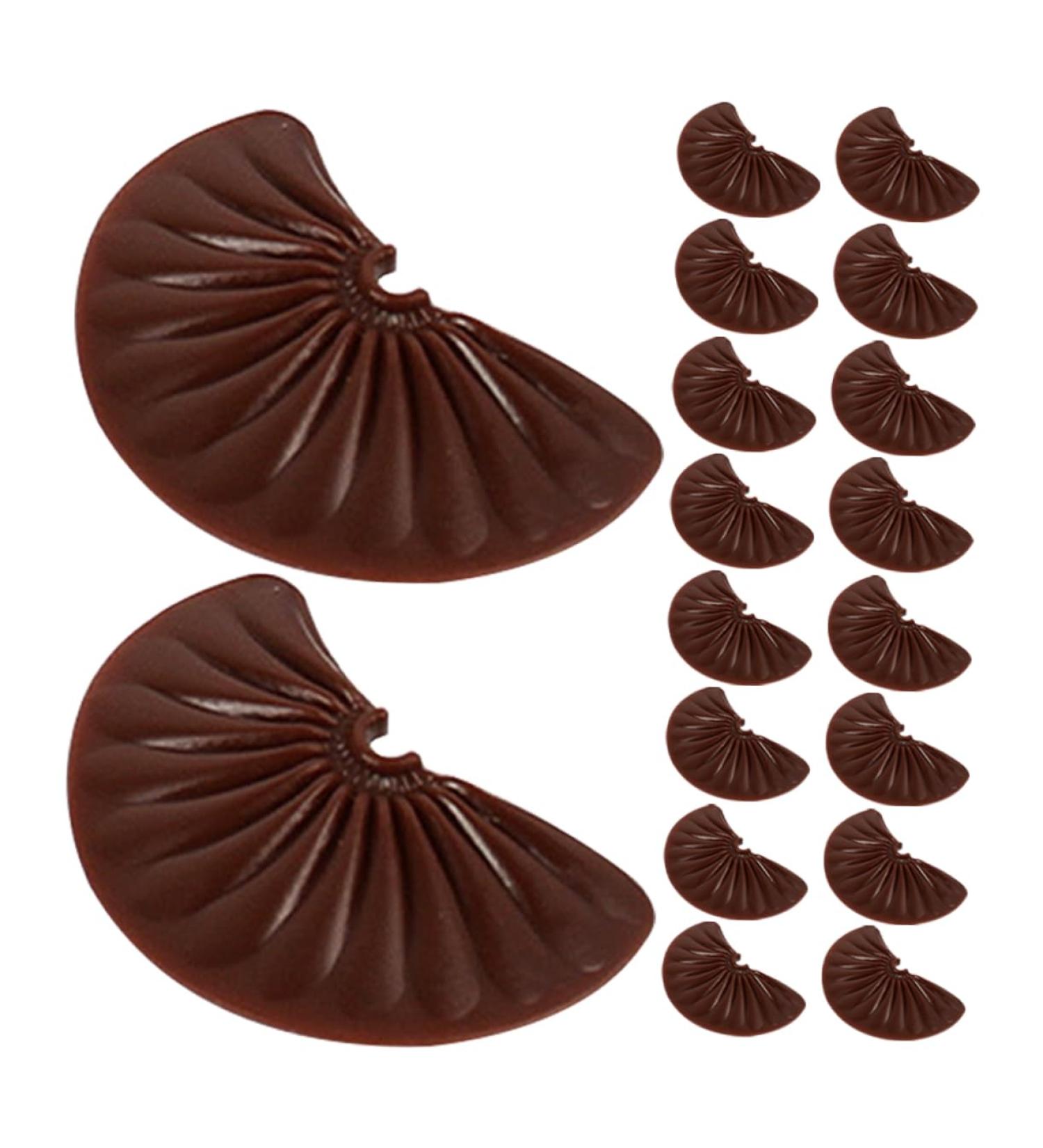 BESTonZON 24pcs Chocolate Models Chocolate Decor Simulated Chocolate Decor props Multifunction dessert chocolate Accessories pvc Simulation pastry chocolate chips Little vacation - Buy Online on GoSupps.com
