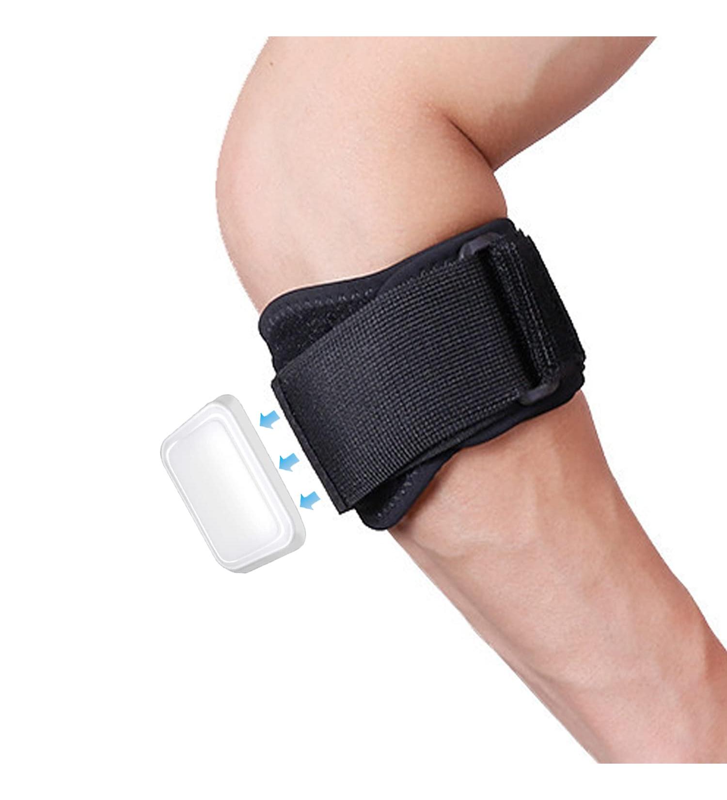 Cinlitek Tennis Elbow Brace - Pain Relief & Support for Tendonitis, Golfers Elbow - Compression Pad for Men & Women - Ideal for Weightlifting, Tennis, Golf - Sports Injury Recovery - Buy Online on GoSupps.com
