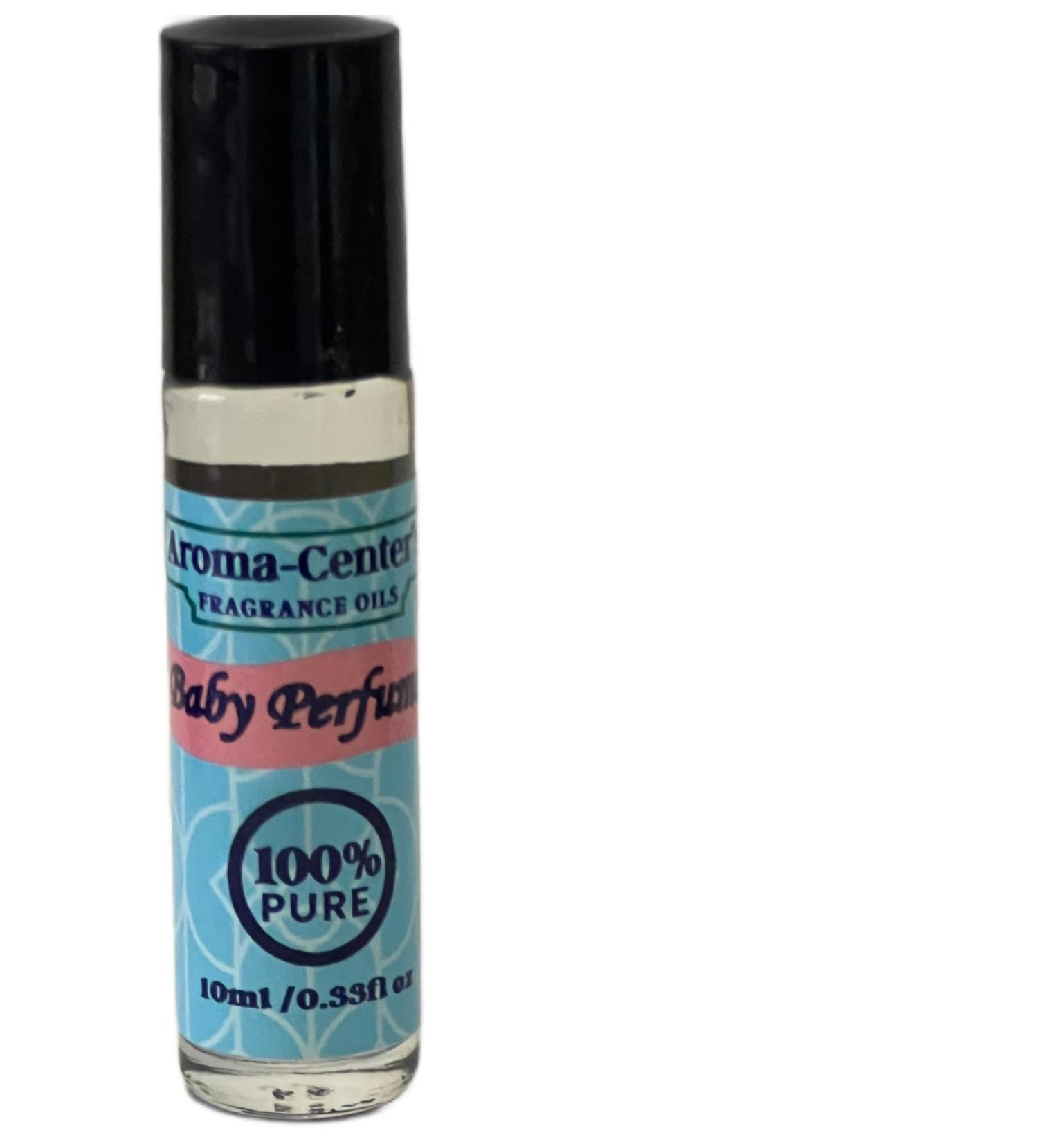 Baby Powder Fragrance Oil | Alcohol-Free Fresh Perfume for Men & Women - 10ml Roll-On - Buy Online on GoSupps.com