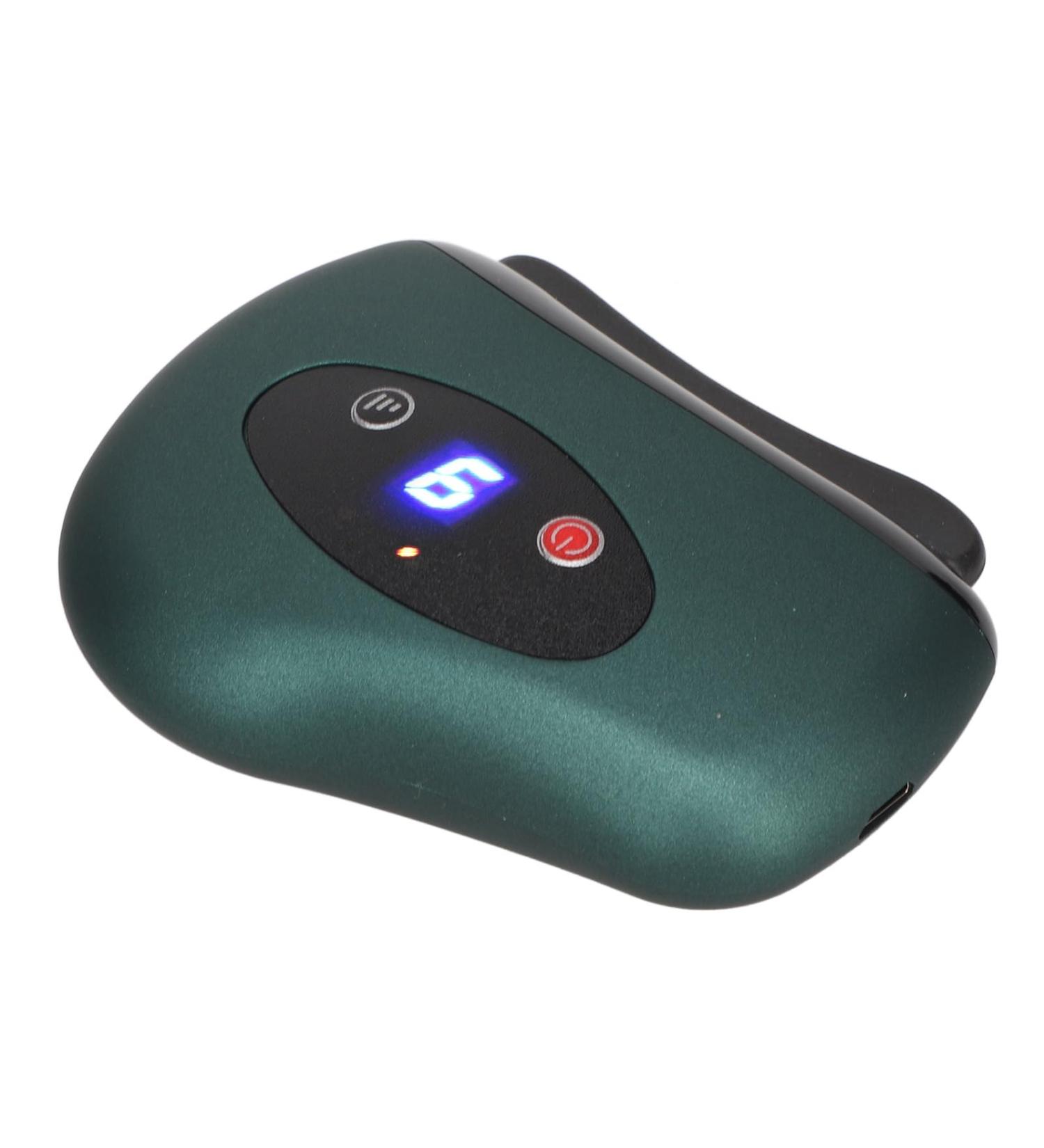 Gua Sha Facial Tools Heated Vibration Massage Device for Anti-Aging & Swelling Relief | Boost Your Skin's Glow - Buy Online on GoSupps.com