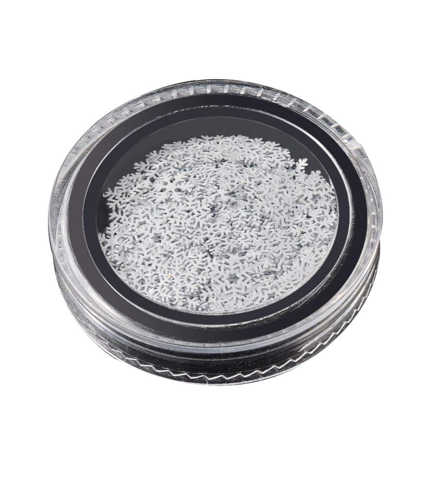 Conijiwadi Shinny Ultra-Thin White Snowflake Pattern Nail Art Tip Sticker Women Decal Manicure DIY Tool - Buy Online on GoSupps.com