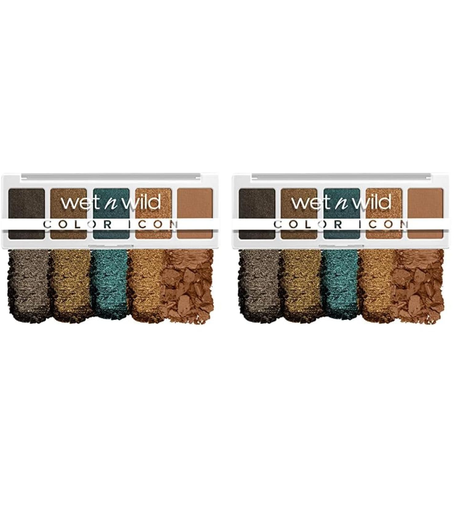 Buy Wet n Wild Color Icon Eyeshadow Palette - My Lucky Charm | 5 Pan Matte & Shimmer Long Lasting Cruelty-Free | International Shipping Available - Buy Online on GoSupps.com