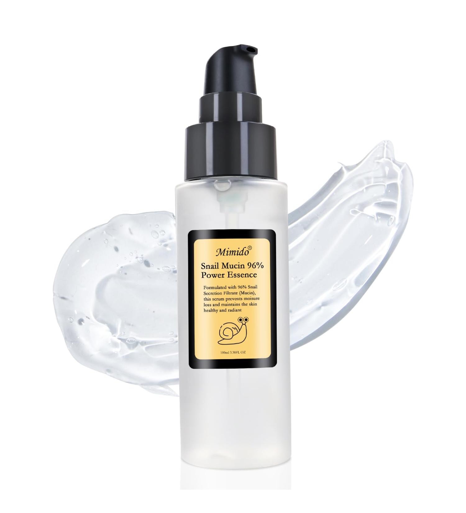 Snail Mucin Serum 96% - Powerful Hydrating Essence for Skin Care | 100ml Snail Secretion Filtrate Face Repair - Buy Online on GoSupps.com