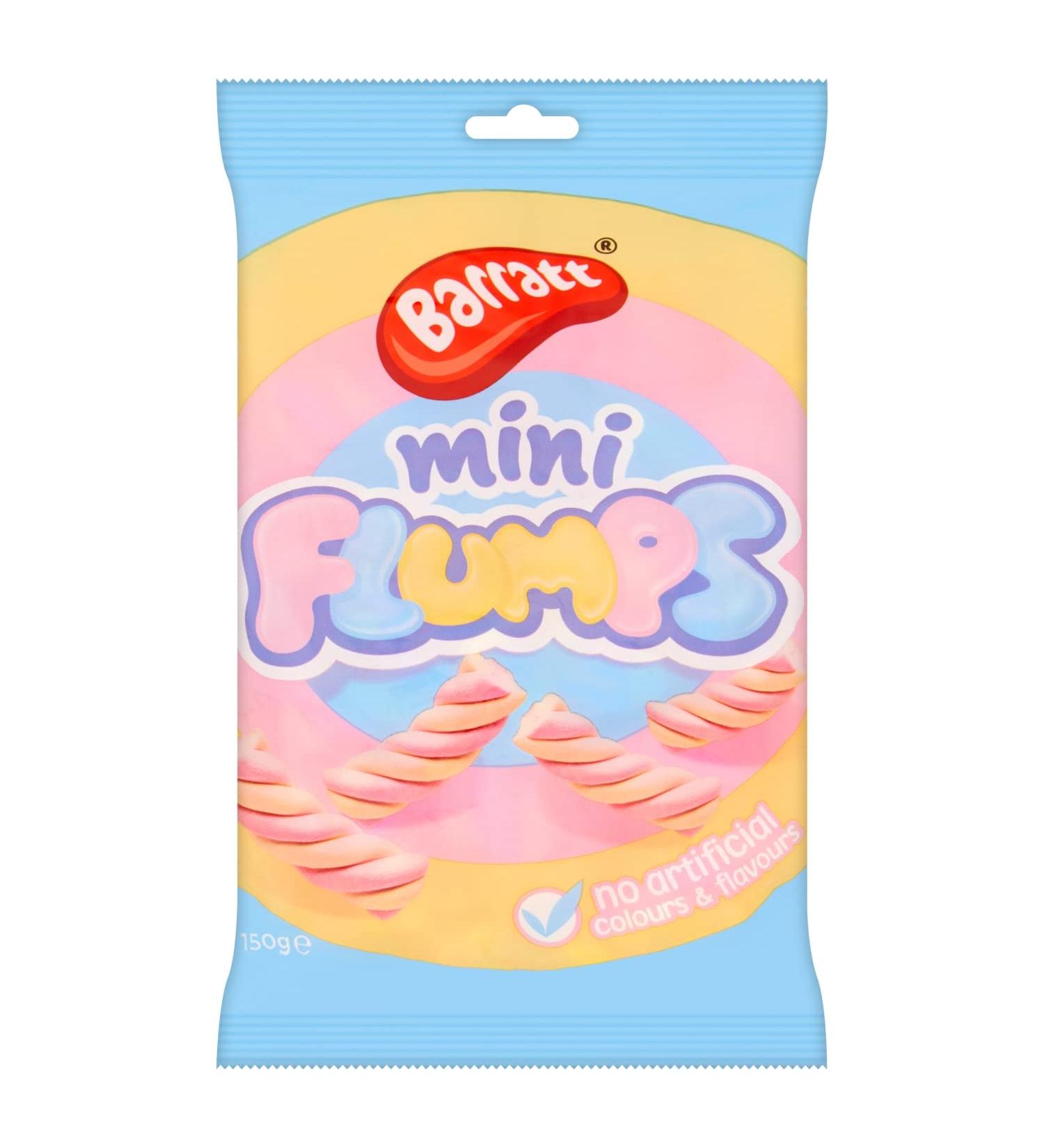 Barratt Mini Flumps 150g - Delicious Marshmallow Treats | Buy Online - Buy Online on GoSupps.com