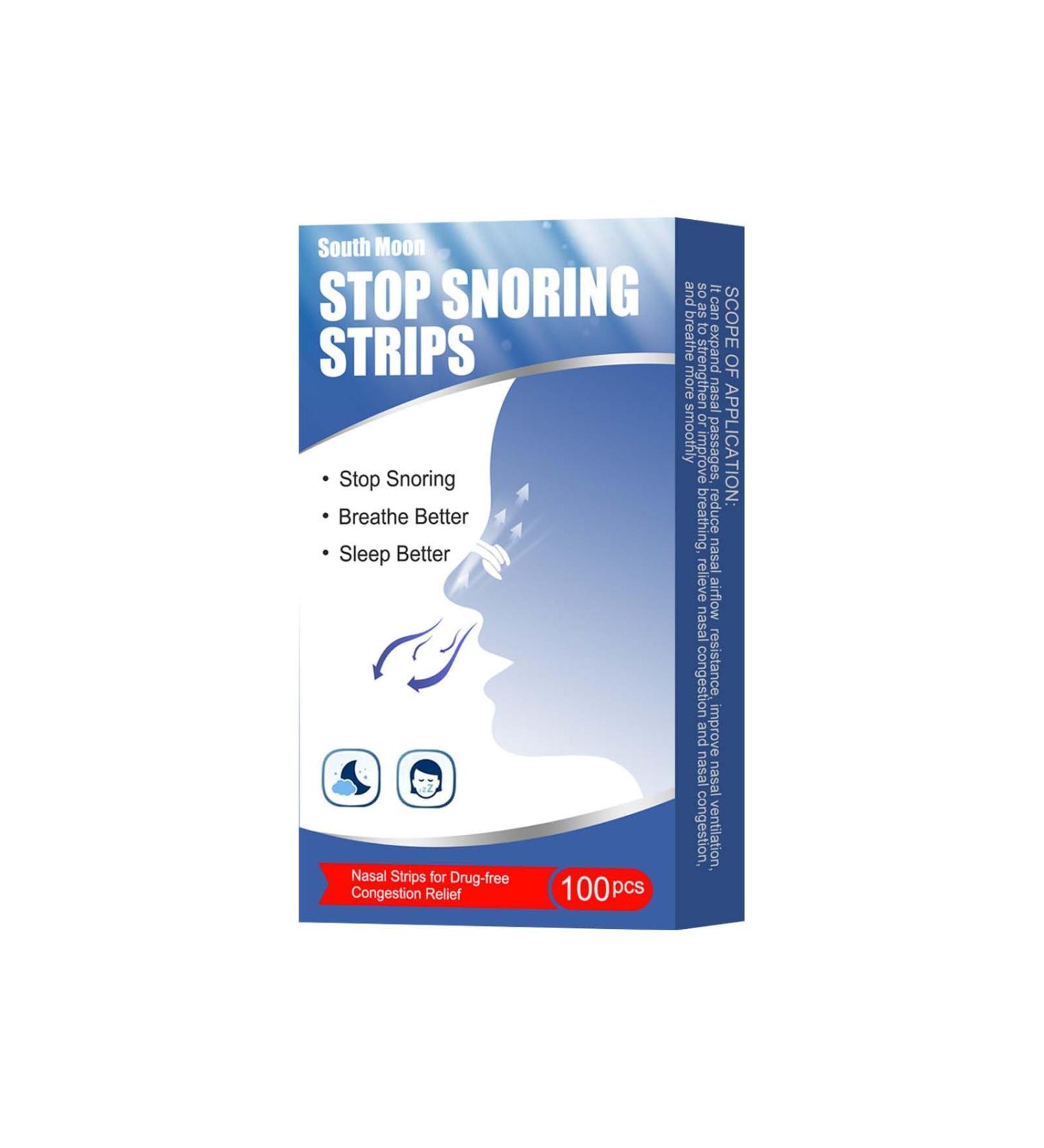 Breath Easy with Nasal Strip Ventilation Patch - Stop Mouth Breathing and Snoring - Buy Online on GoSupps.com