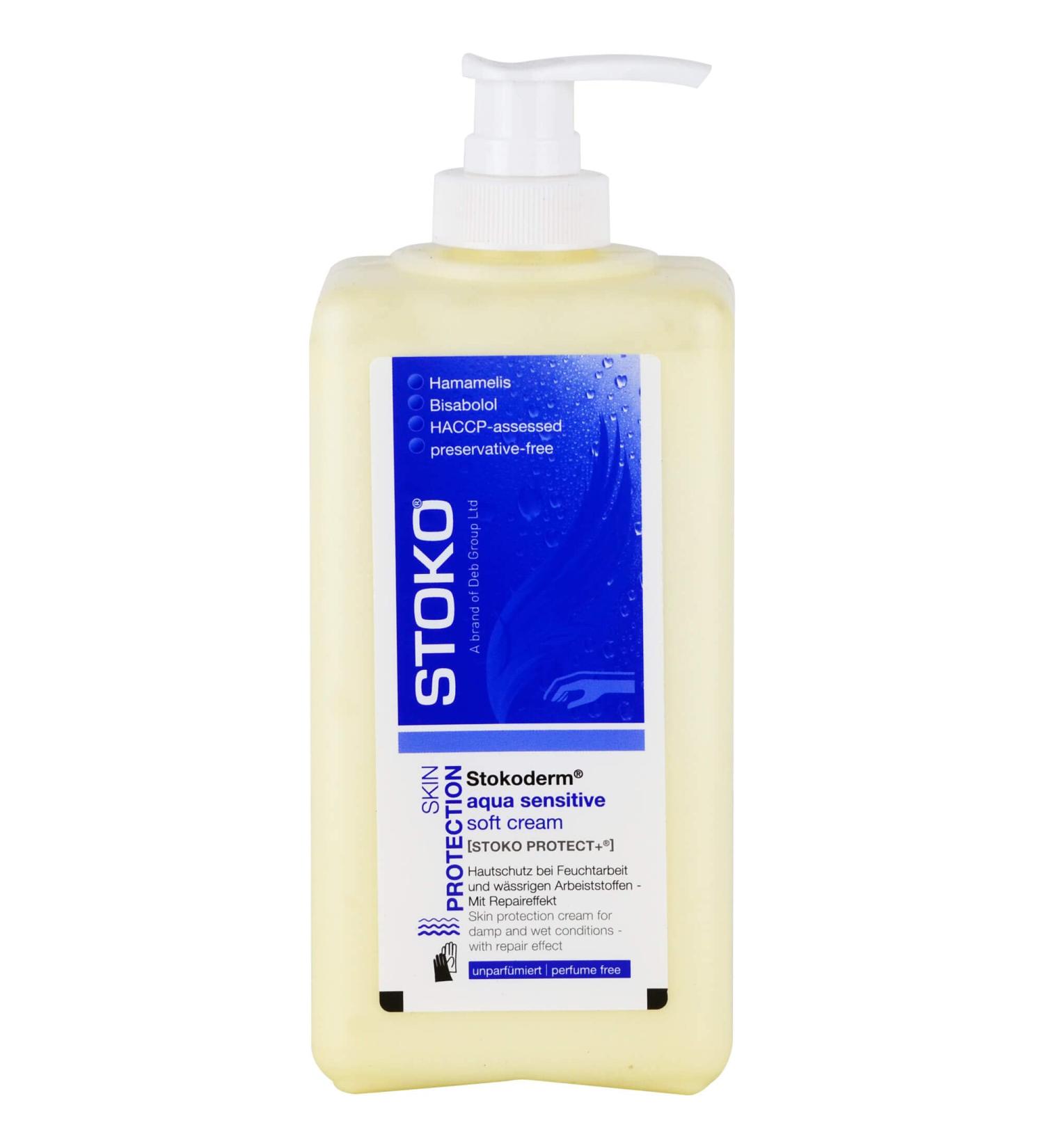STOKODERM aqua sensitive skin protection cream 500 ml