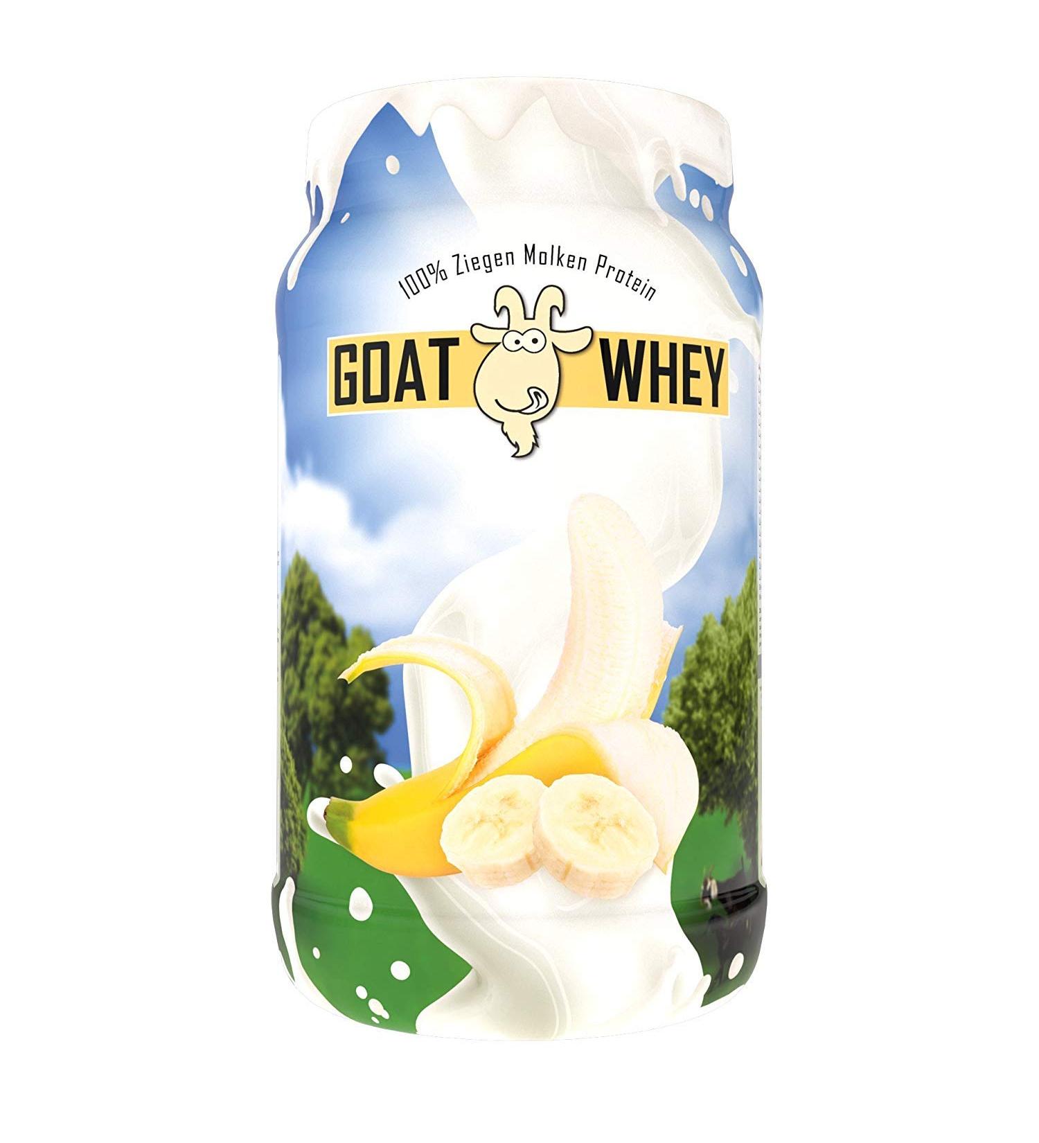 LSP Sports Nutrition Goat Whey Protein - 600g Banana Flavor | Premium Goat Whey for Muscle Growth & Recovery - Buy Online on GoSupps.com