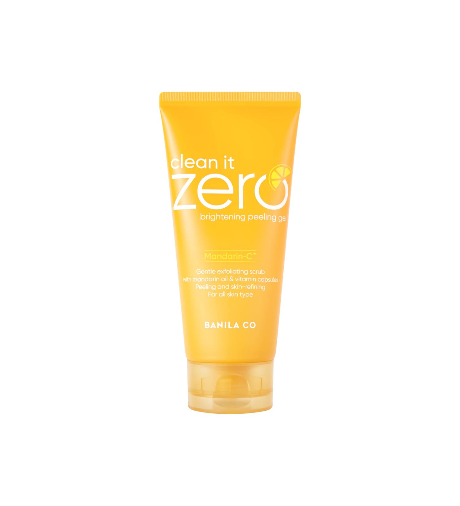 Clean it Zero Brightening Peeling Gel - Gentle Exfoliating Cleanser for Radiant Skin - Buy Online on GoSupps.com