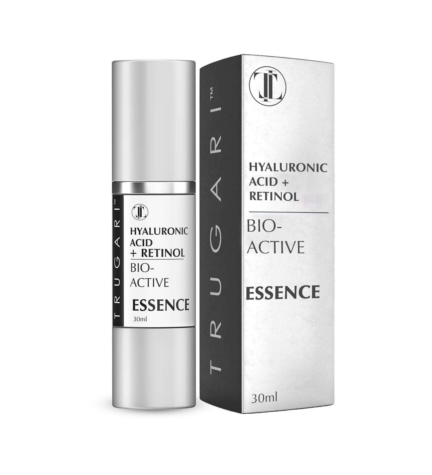 Hyaluronic Acid & Retinol Serum | Anti-Aging Facial Moisturizer with Vitamins A C E | Hydrating Day & Night Serum for Fine Lines | 30 ml - Buy Online on GoSupps.com