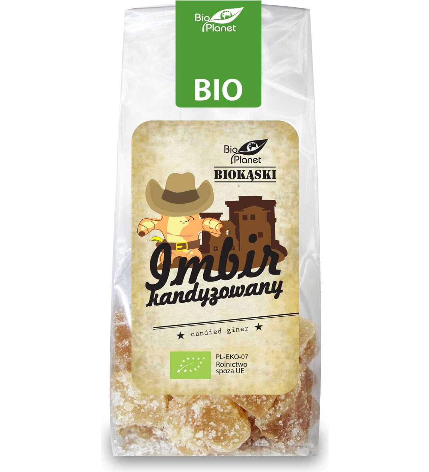BIO PLANET Bio Planet Organic Confit Ginger 100 g