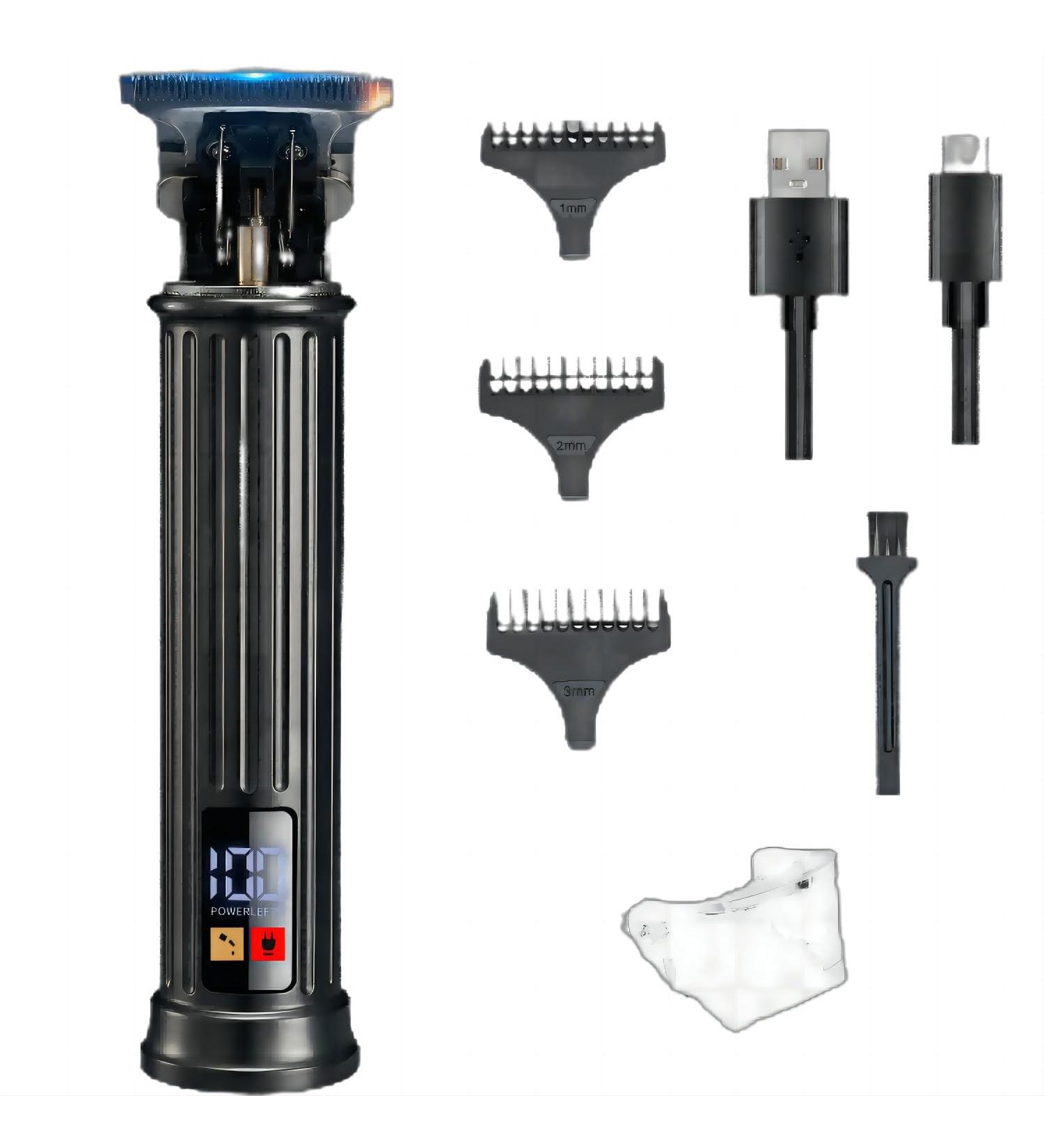Roziapro Hair Clippers for Men - T Blade Trimmer Professional Waterproof Cordless Beard Trimmer for Hair Cutting & Barber Supplies - Buy Online on GoSupps.com