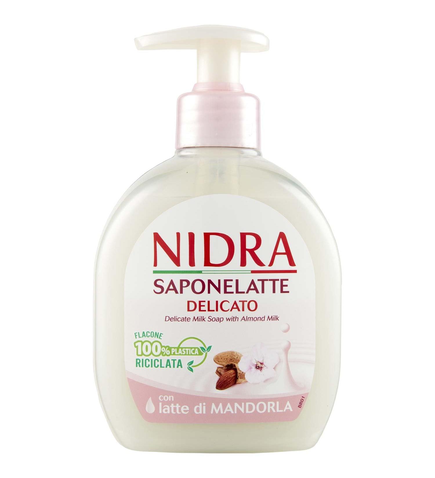  Nidra Delicate Almond Milk Liquid Soap - 300ml - Buy Online on GoSupps.com