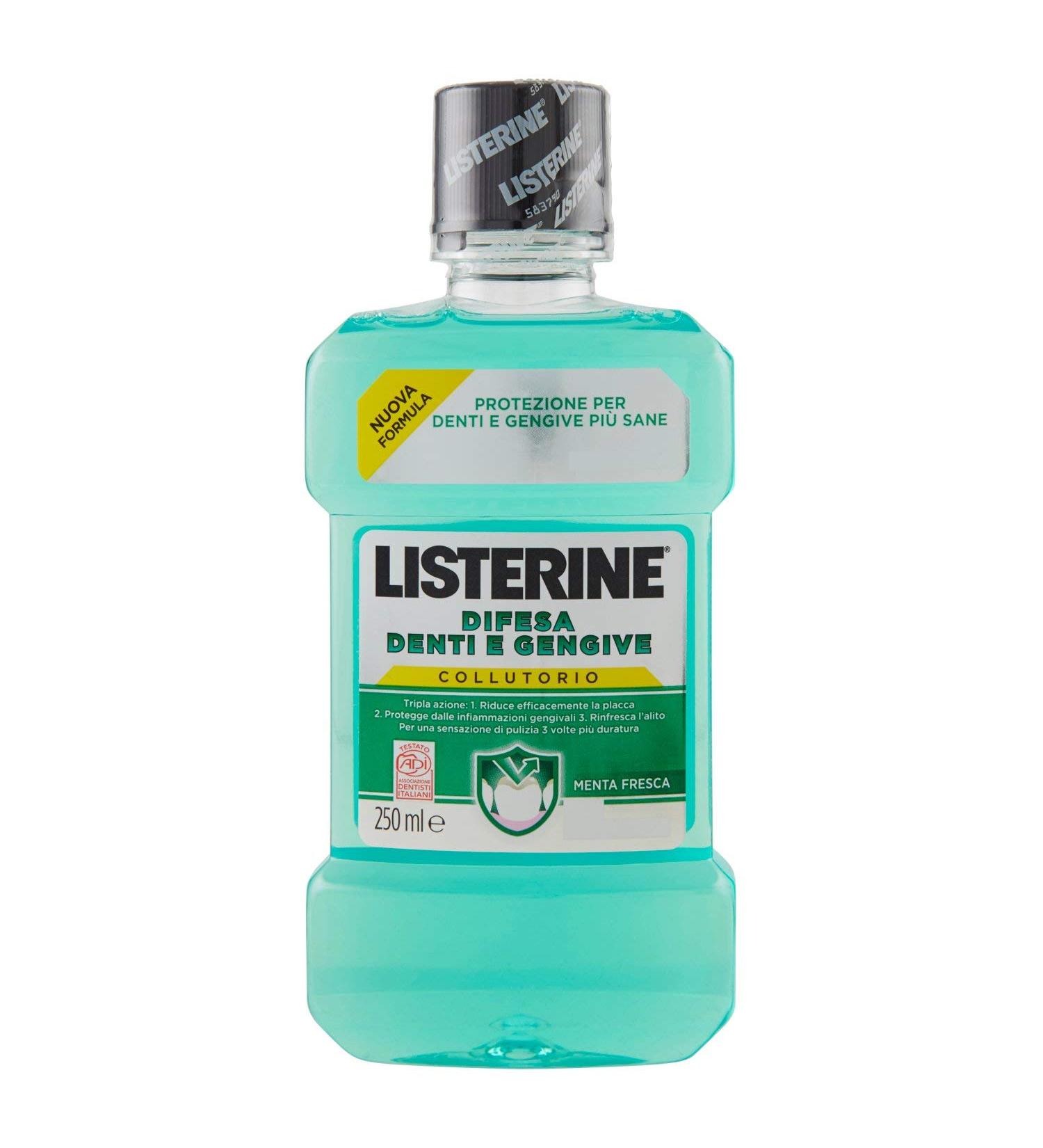 Buy Listerine Dental Care & Gingivitis Mouthwash 250ml - Fresh Breath & Oral Hygiene | International Shipping - Buy Online on GoSupps.com