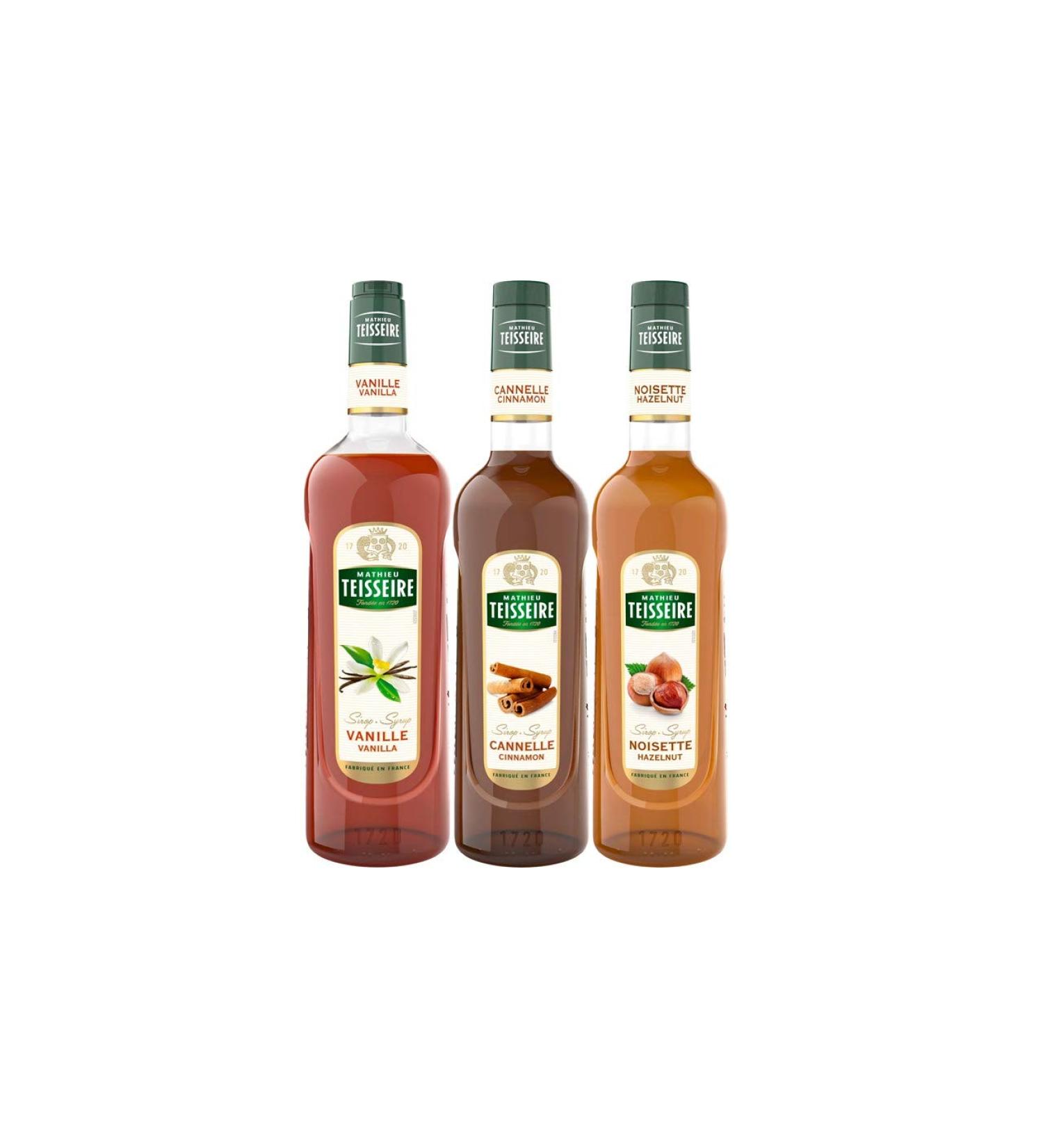 Hot Drink Assortment - Vanilla Hazelnut & Cinnamon Syrup - Buy Online on GoSupps.com