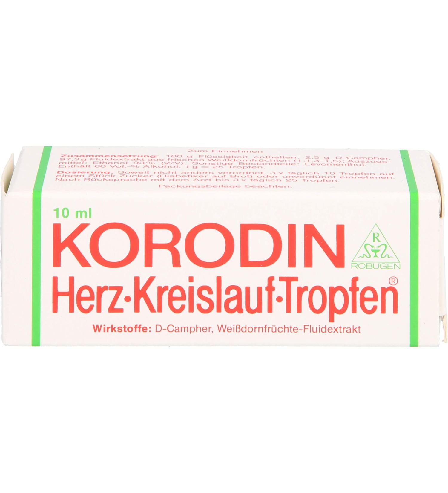 Buy Korodine Cardiovascular 10 ml Drops - Fast International Shipping | Enhance Heart Health - Buy Online on GoSupps.com