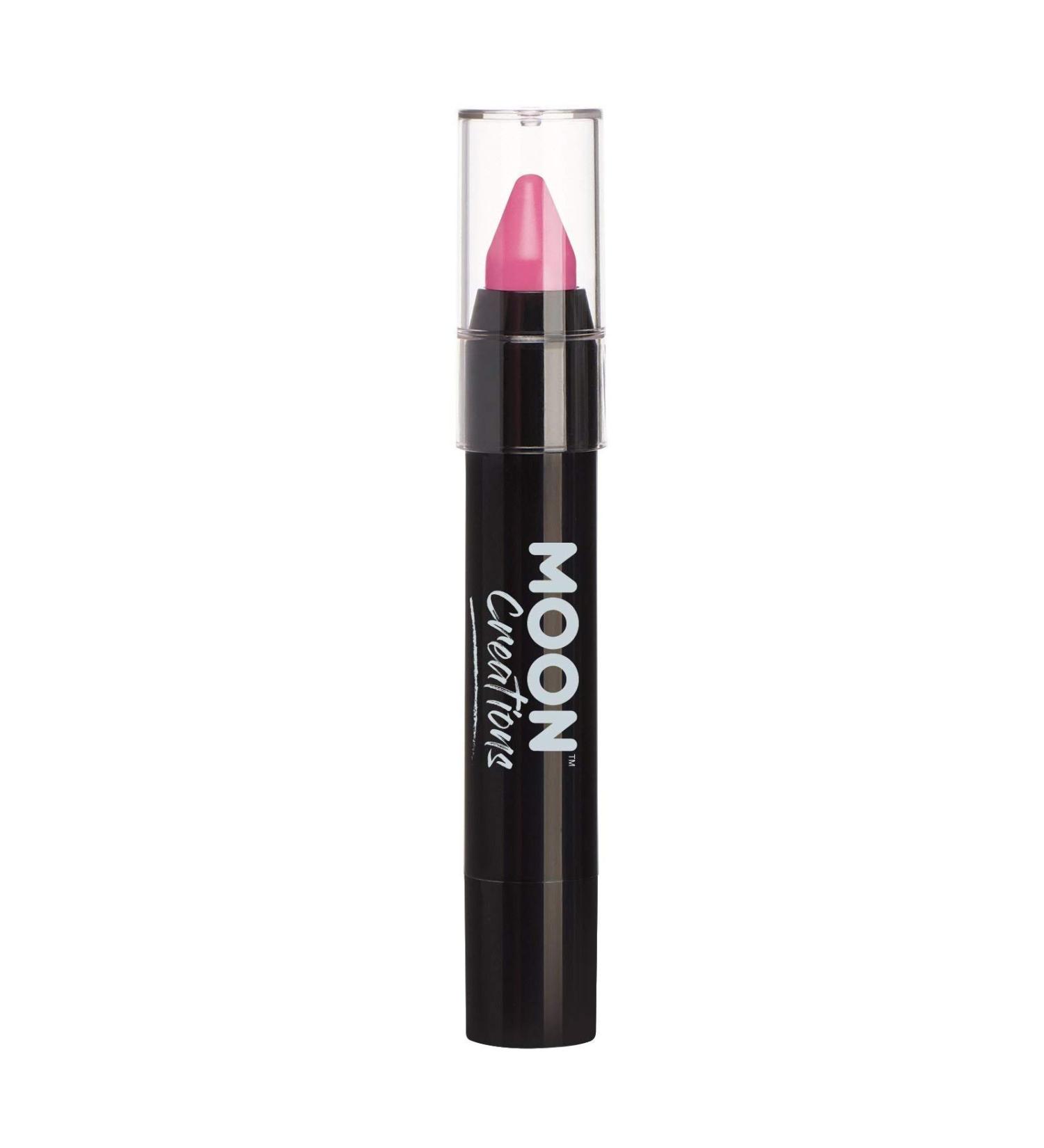 Moon Creations Sweatproof & Water-Resistant Face Color - 3.2g Pink | Animal-Tested Free Makeup for Costumes Parties & Halloween - Buy Online on GoSupps.com