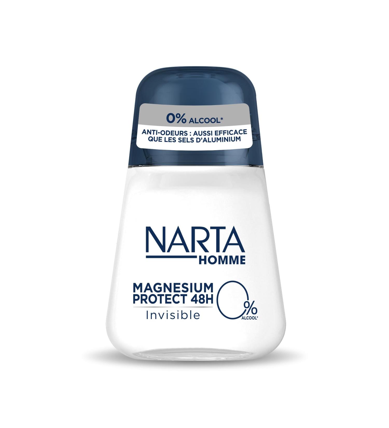 Narta Homme Magnesium Protect Invisible Roll-on 50 ml - Buy Online on GoSupps.com