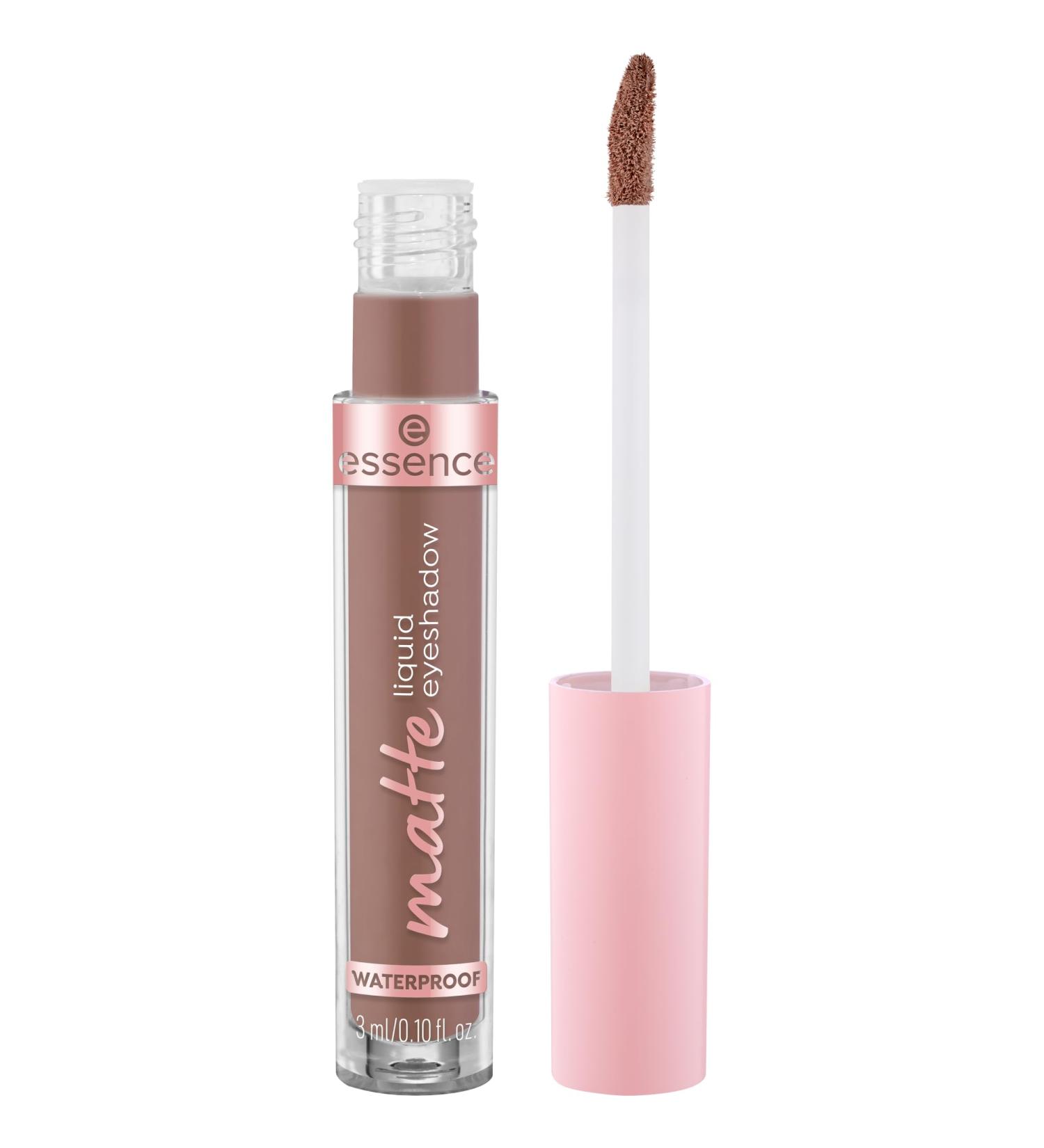 Essence Cosmetics Matte Liquid Eyeshadow Liquid Eyeshadow Long Lasting Coverage Quick Drying Natural Intense in Color 3 ml - Buy Online on GoSupps.com