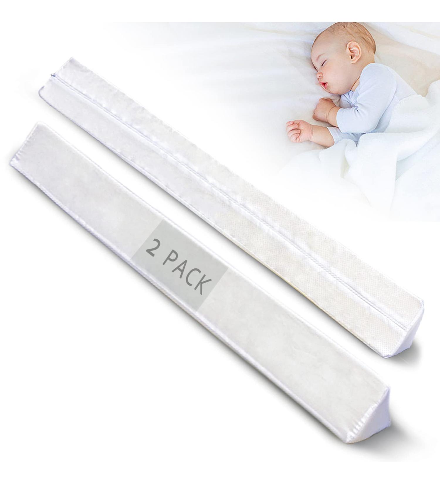 Truwelby Toddlers Bed Bumpers 2-Pack 56" Foam Safety Bed Rail Bed Bumpers for Toddlers & Kids Guard Baby Bed Rail with Water-Resistant  Non-Slip and Washable Cover fits Twin  Full  Queen  King Beds - Buy Online on GoSupps.com
