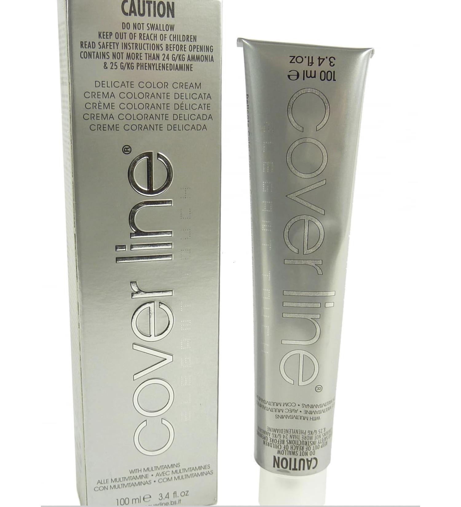 Cover Line Ammonia Free Hair Color Coloration Permanent Cream 100ml - 07 Blonde/Blond