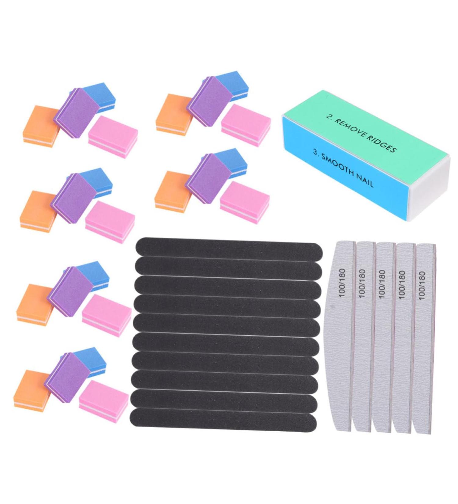 minkissy 1 Manicurist Buffer Pedicure Nail File Nail Buffering Files Nail Sanding Files Nail File Buffer Polishing Buffer Block Nail Polisher File Nail Buffer Block Sponge Sandpaper Baby - Buy Online on GoSupps.com