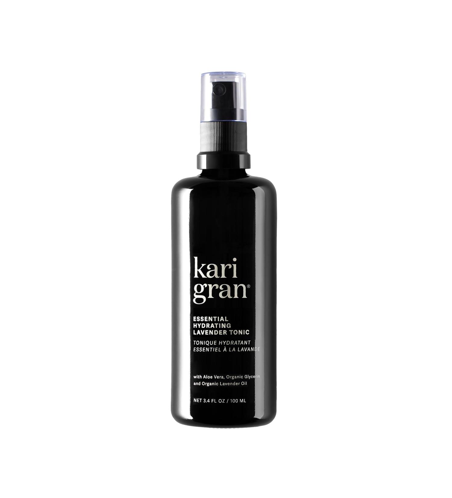 Kari Gran Essential Hydrating Tonic 3-in-1 Facial Mist to Hydrate Tone & Soothe Alcohol-Free Hydrosol Spray for Radiant Dewy Skin (Lavender 3.4 Fl. Oz) - Buy Online on GoSupps.com