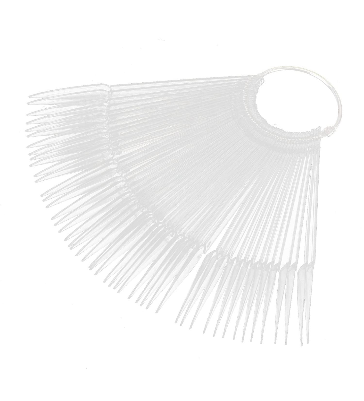 Nail Art Sticks 50 Pieces Nail Display Sticks for Professional Nail Salon (Transparent) - Buy Online on GoSupps.com