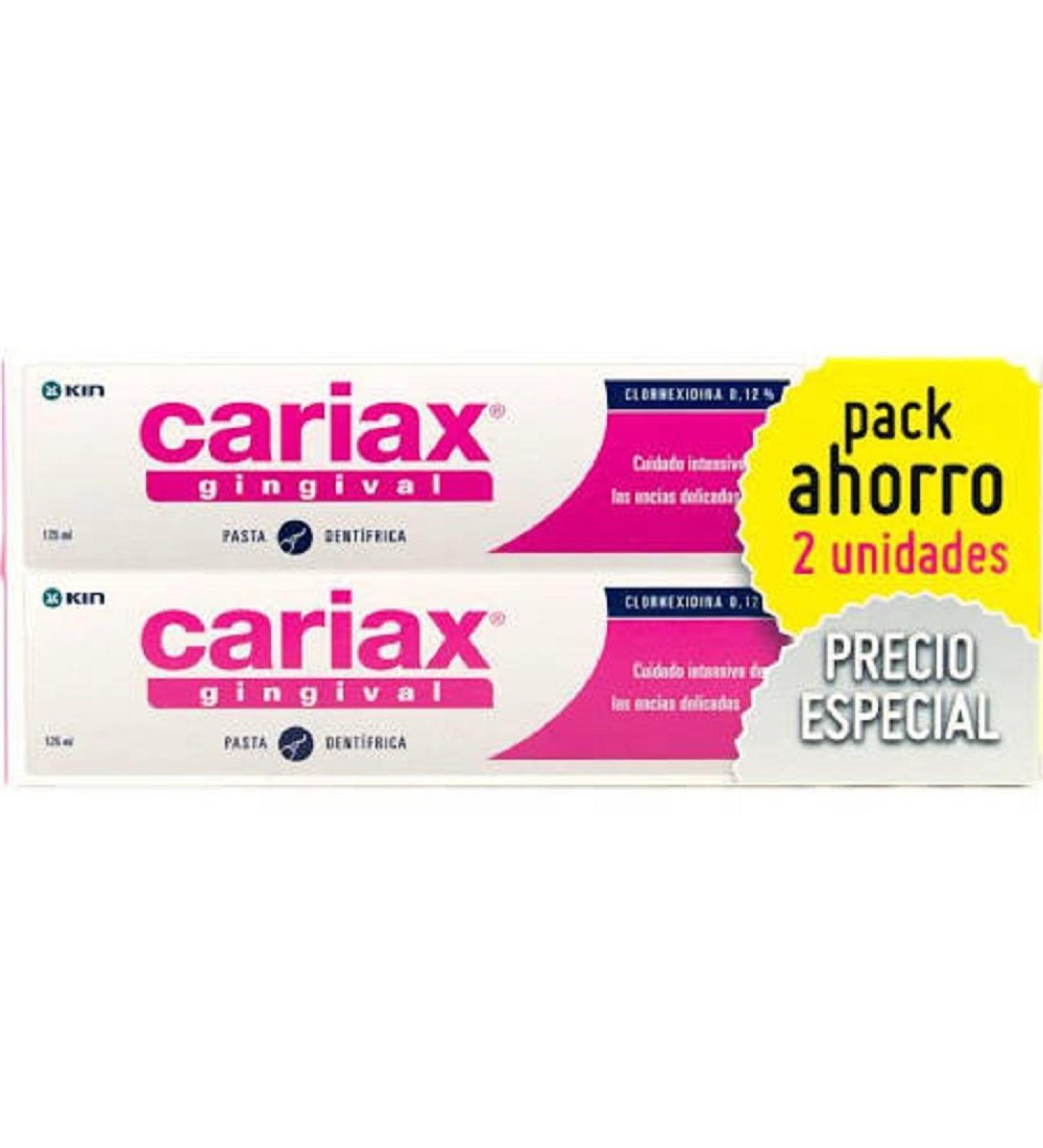 CARIAX GINGIVAL Paste 2 x 125 ml DUPLO