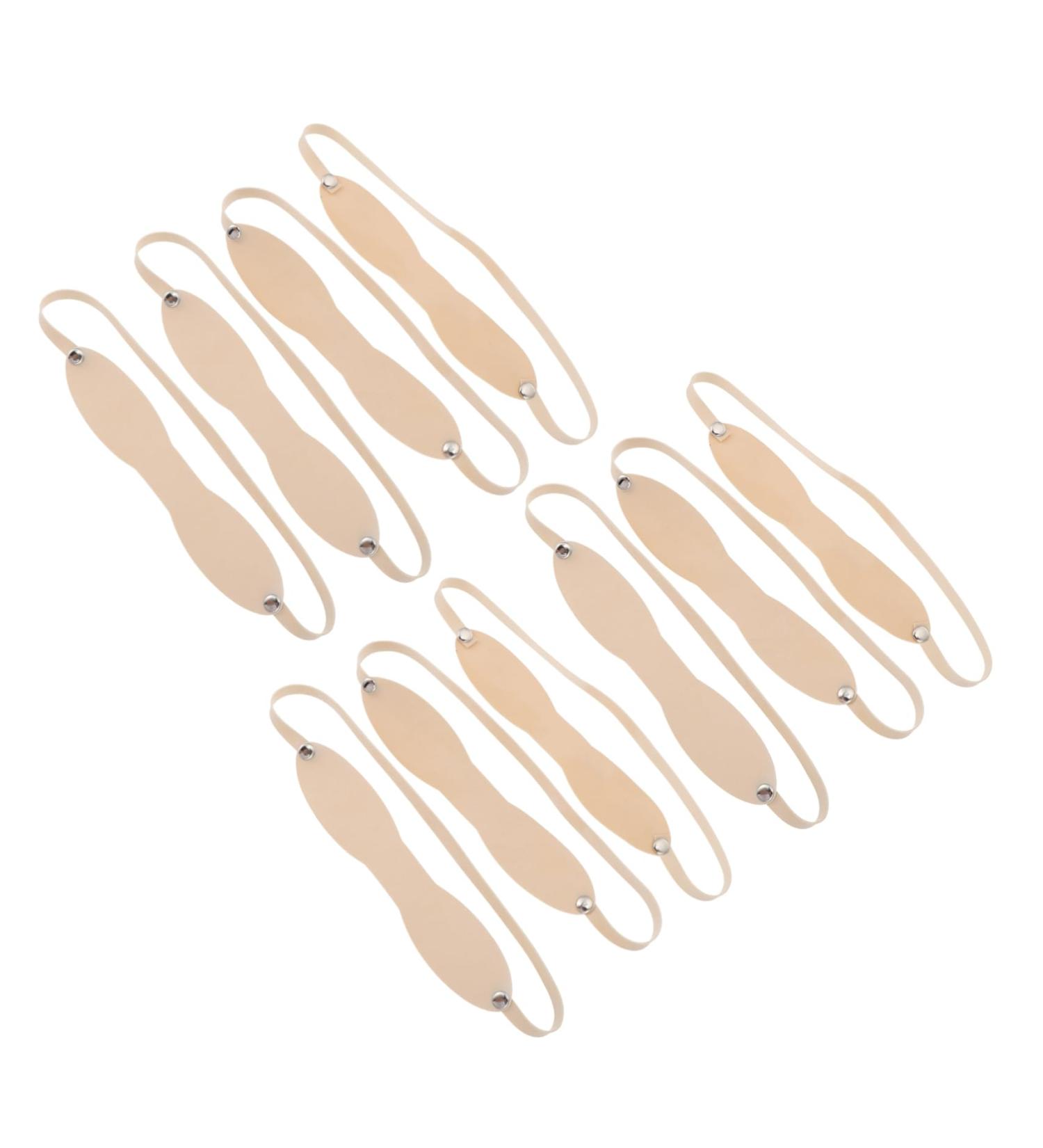 Didiseaon 10pcs Eyebrow Practice Skin Fake Skin Eyebrow Practice Headband Supply Water Proof Practice Tools - Buy Online on GoSupps.com