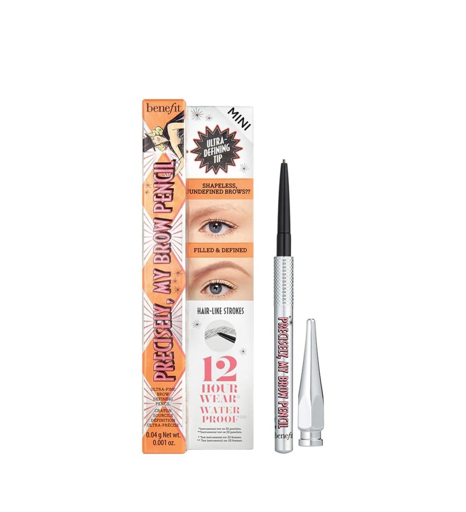 Benefit Cosmetics Mini Precisely My Brow Pencil Waterproof Eyebrow Definer Shade 2.75