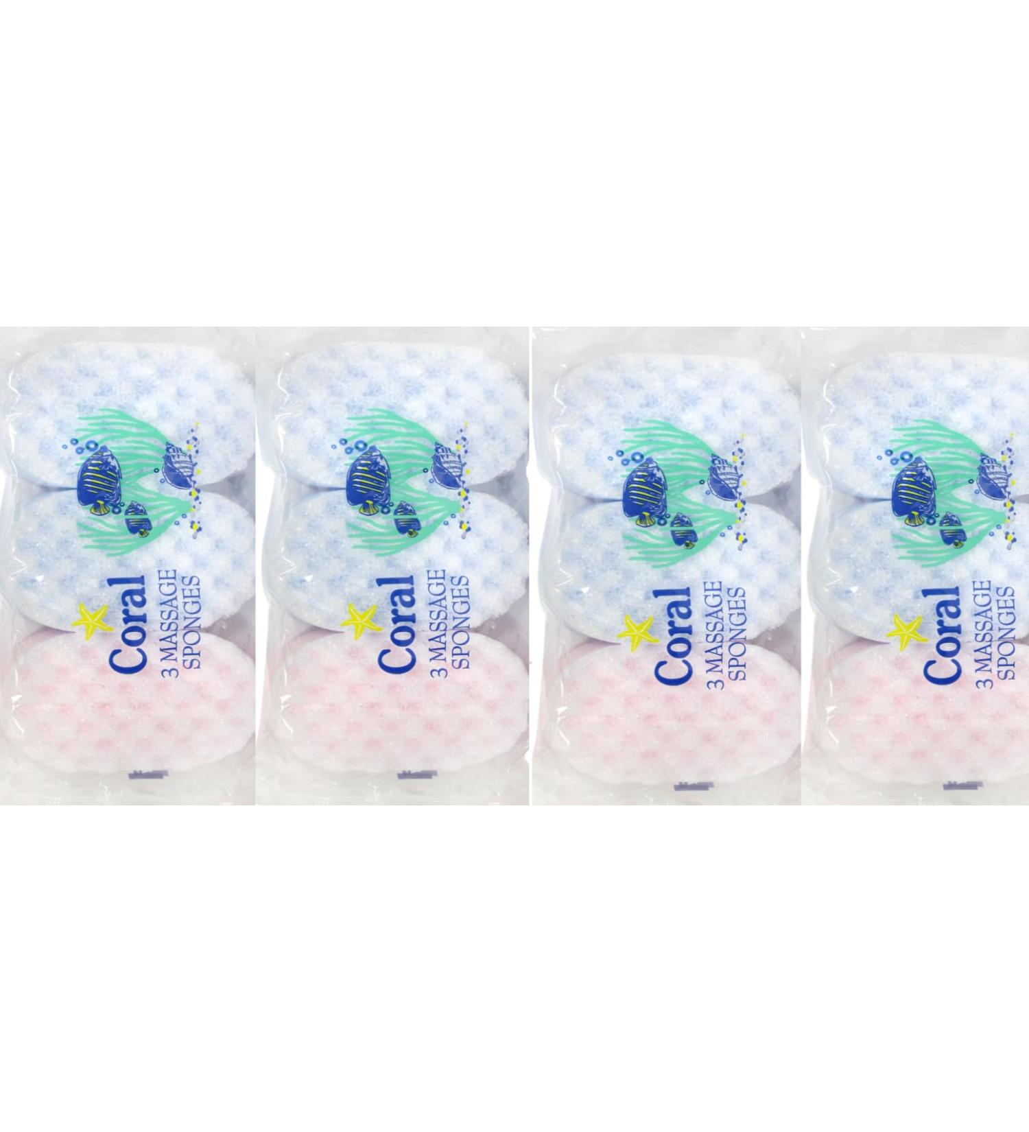 Bath Sponges - 12 Bath Sponges for All Ages - Bath Sets - Bath Gifts - Men Women and Kids - Buy Online on GoSupps.com