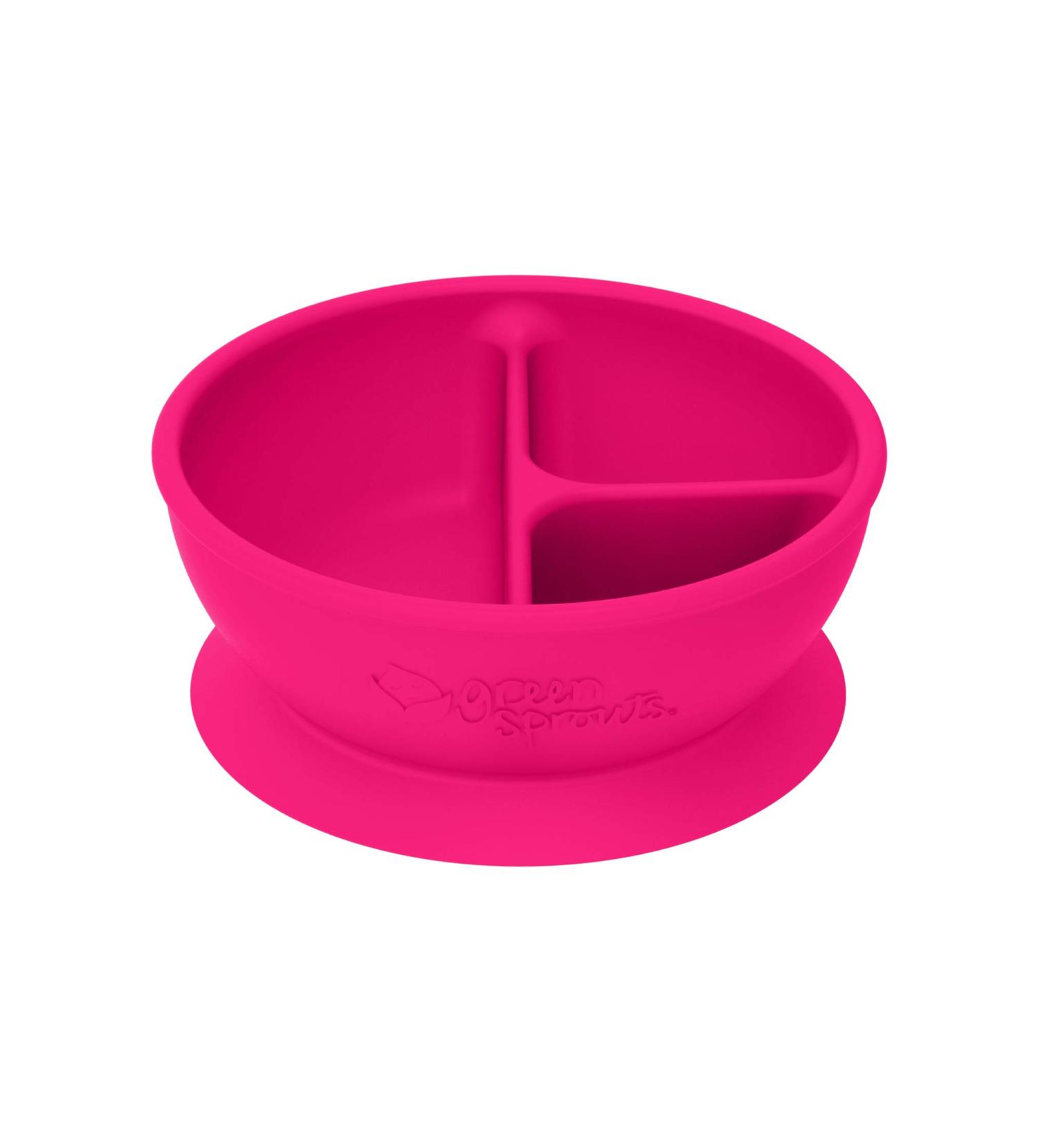 Green Sprouts Learning Bowl for 9+ Months - Pink Baby Feeding Bowl - Buy Online on GoSupps.com
