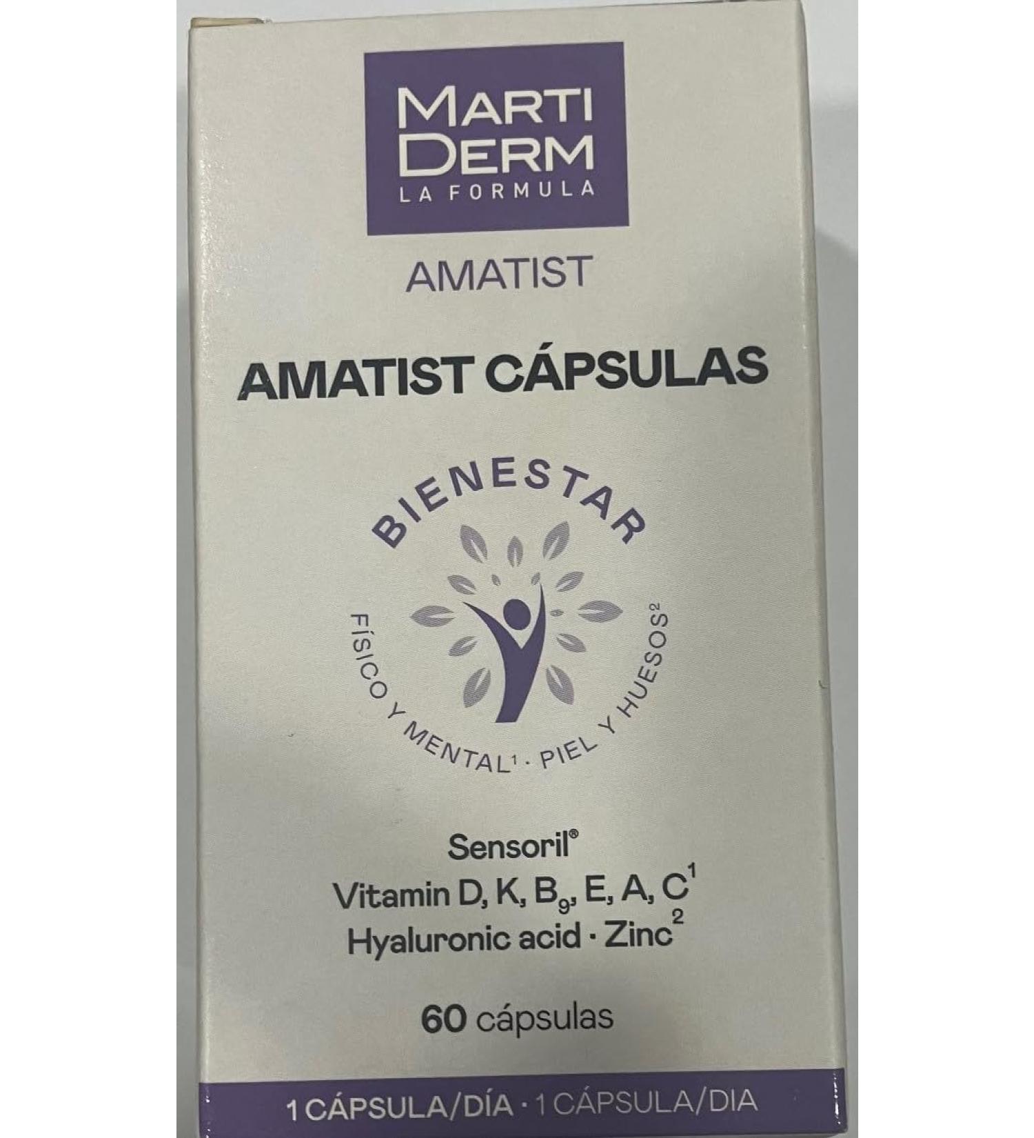  Martiderm MARTIDERM AMATIST CAPSULES 60 units - Buy Online on GoSupps.com
