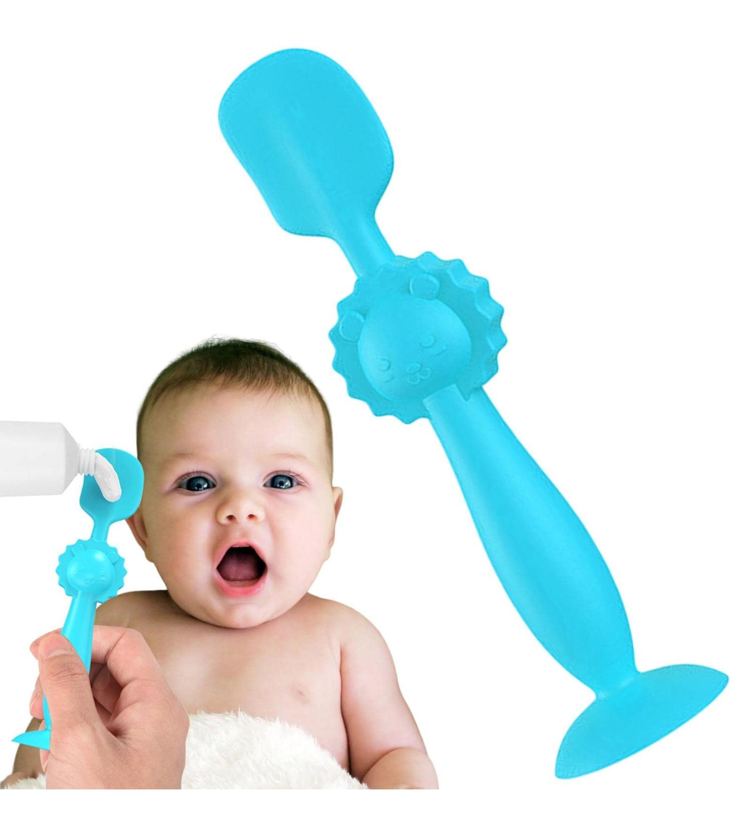 fanelod Baby Butt Brush Diaper Cream Applicator | Diaper Cream Applicator Silicone Spatula for Babies Travel Essentials - Buy Online on GoSupps.com