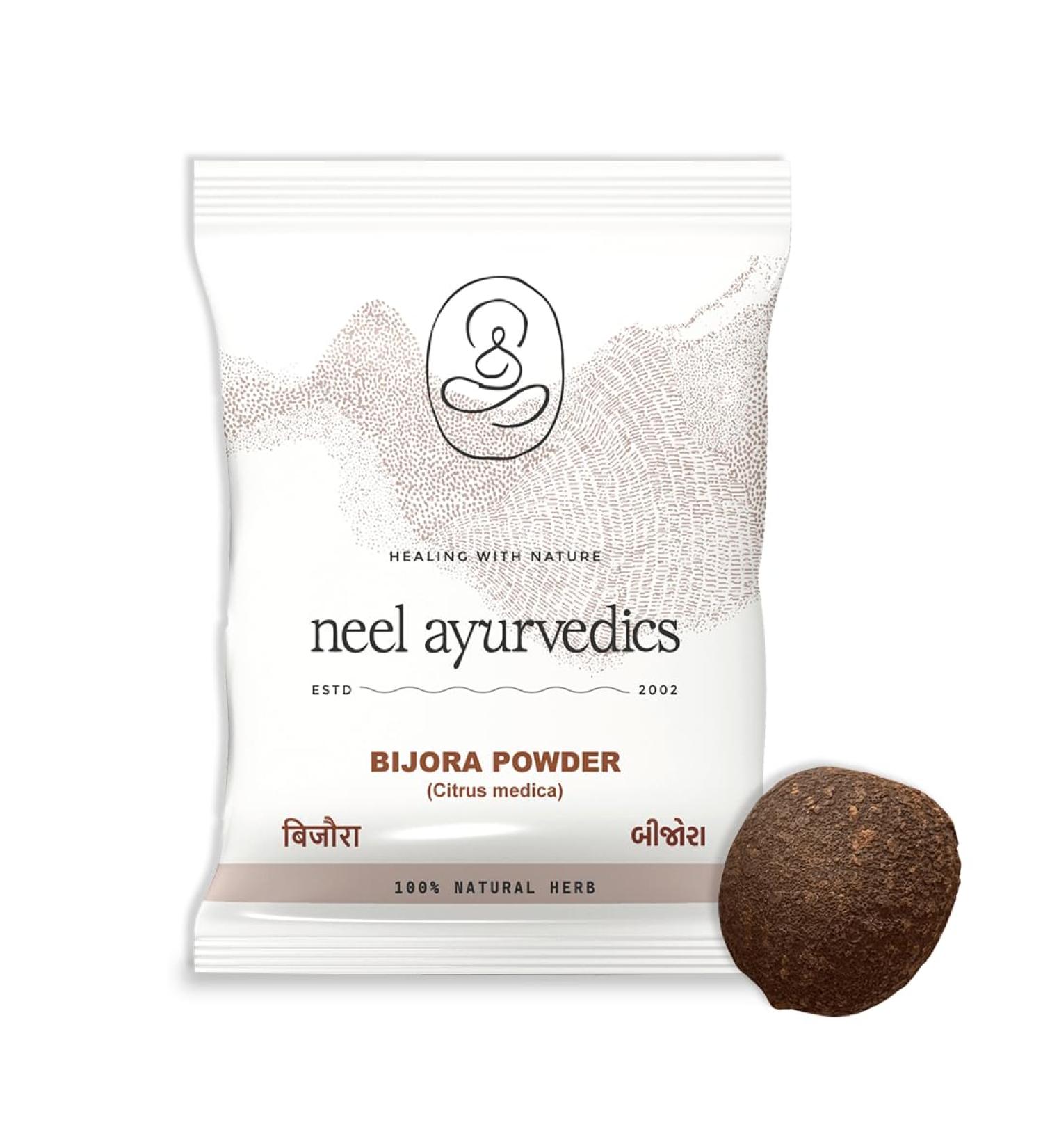 Neel Ayurvedics Bijora Powder 300 GM - Buy Online on GoSupps.com