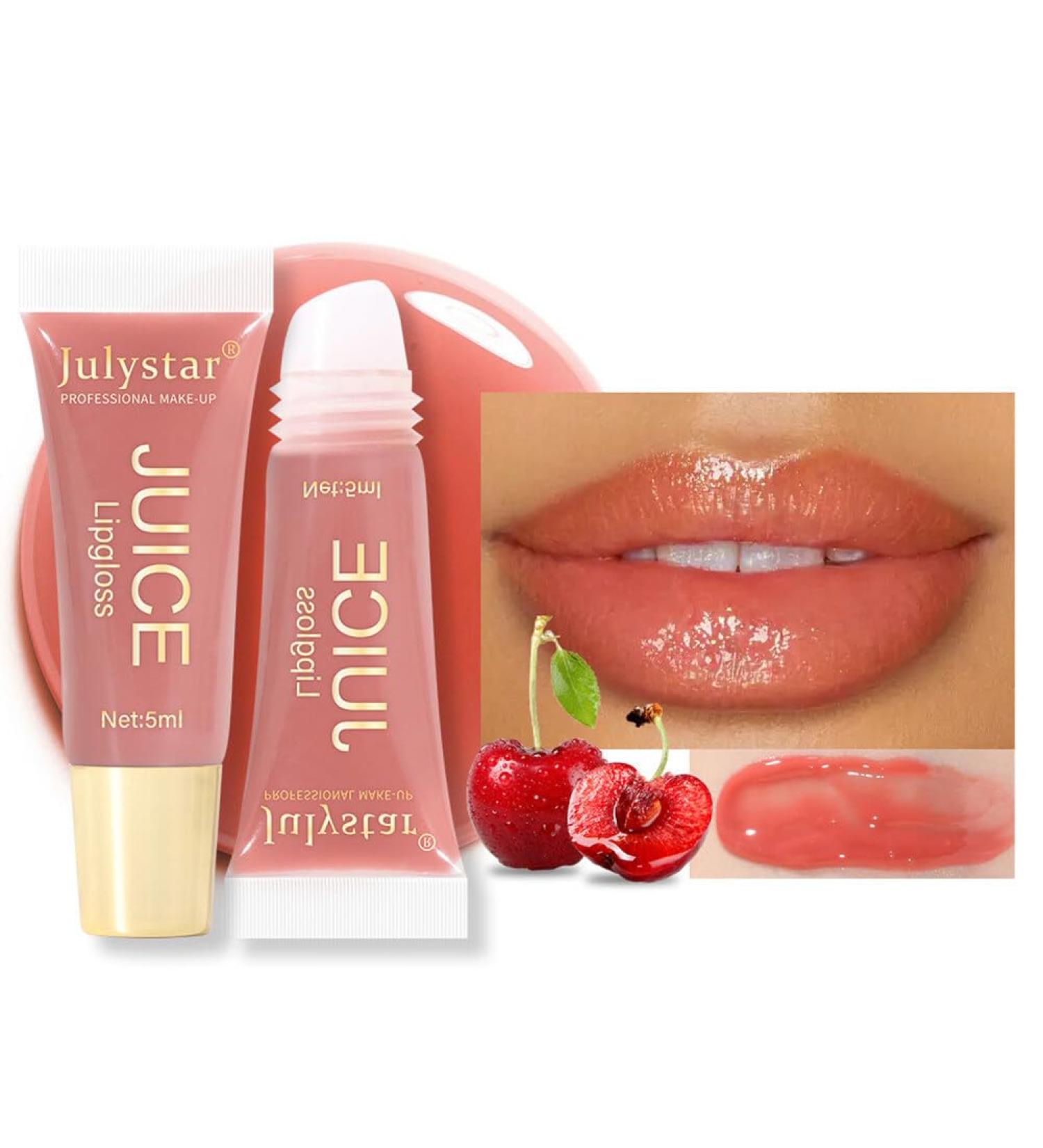  Katutude Moisturizing lip gloss hydrating lip shine waterproof lip oil tinted for lip care and dry lips - Buy Online on GoSupps.com