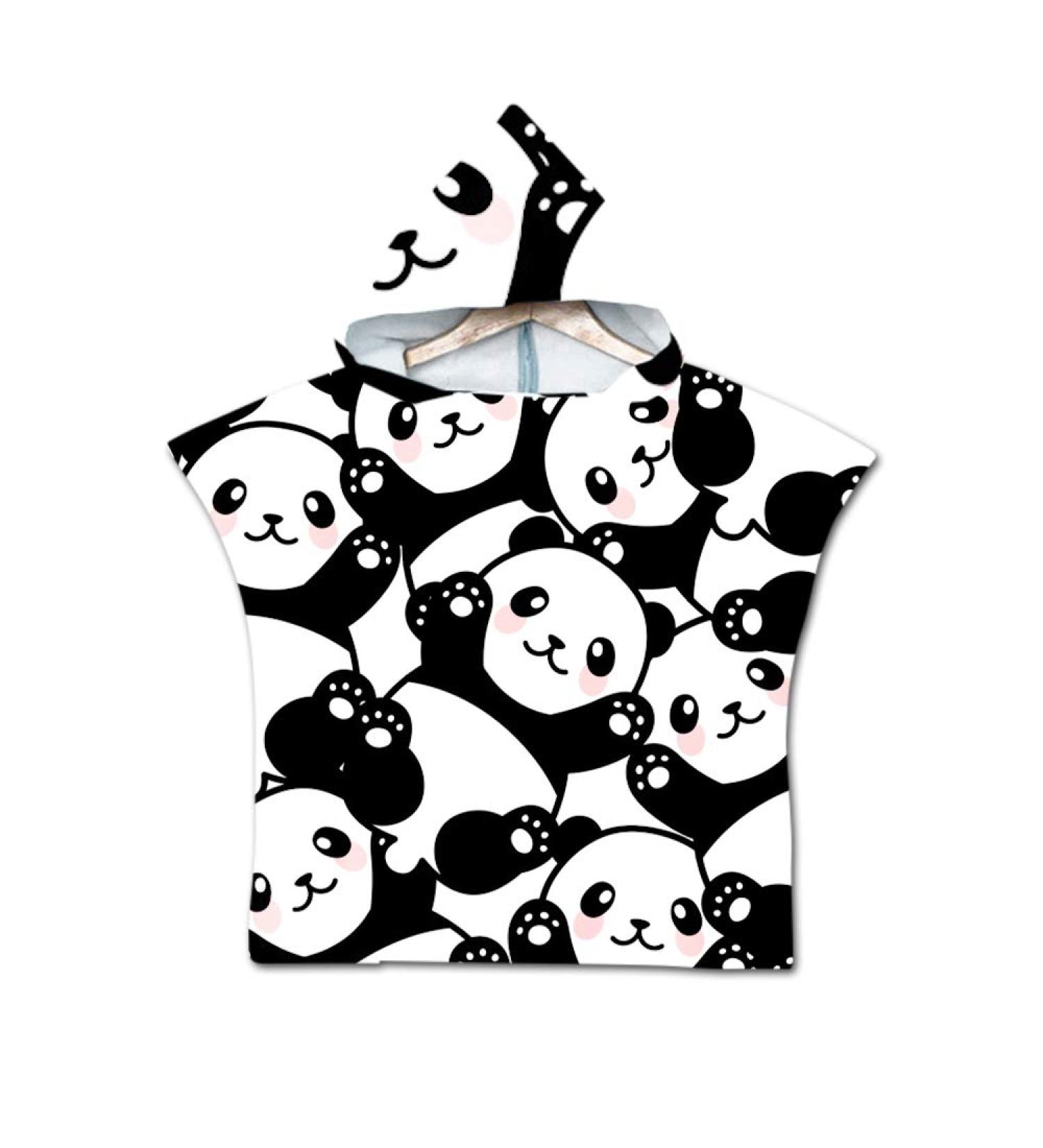 Children's Bathing Towel & Hooded Poncho - Cute Panda Beach Robe for Boys & Girls (60x60cm) - Ideal for Bathing Swimming & Beach Fun - Buy Online on GoSupps.com