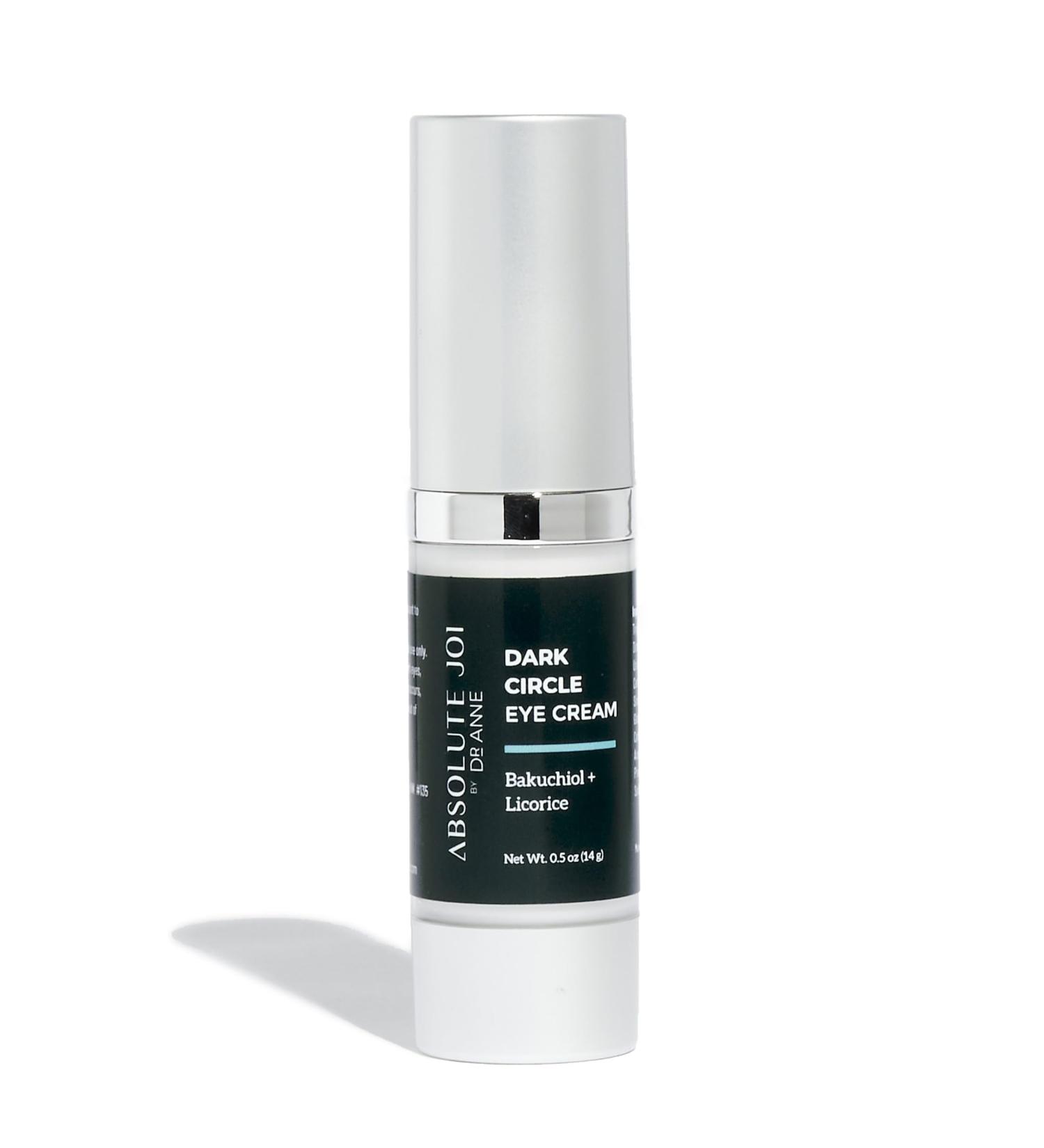Dark Circle Eye Cream with Bakuchiol & Licorice | Brightening Puffiness & Fine Lines | Gentle for All Skin Types | 0.5 Oz - Buy Online on GoSupps.com