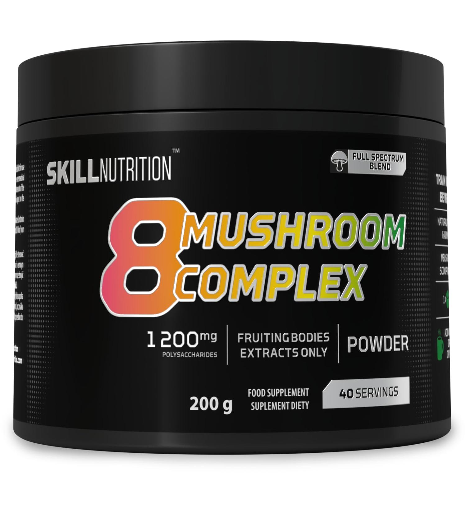 Olivit Sp z oo 8 Mushroom Complex 200g - Buy Online on GoSupps.com