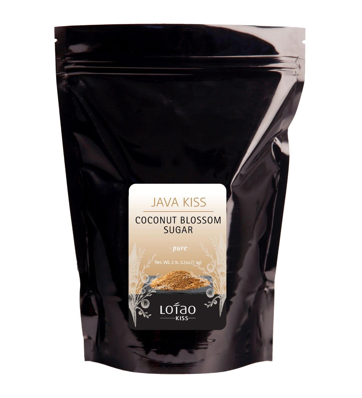 Lotao Organic Coconut Sugar - Healthy Natural Sweetener for Baking, Cooking, Coffee, Tea - Vegan, Non GMO, Gluten Free, Paleo - 35 oz - Buy Online on GoSupps.com