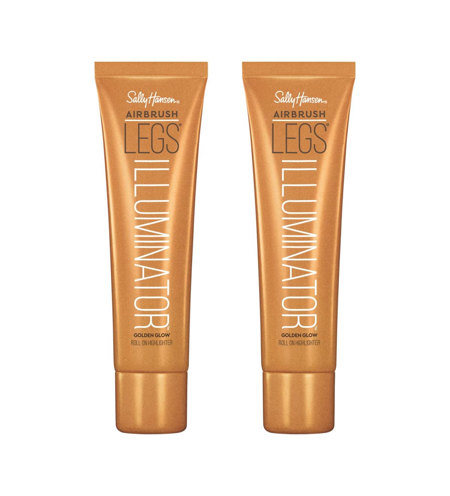 Sally Hansen Airbrush Legs Illuminator Leg Makeup Golden Glow 3.3 Oz - Pack of 2 - Buy Online on GoSupps.com