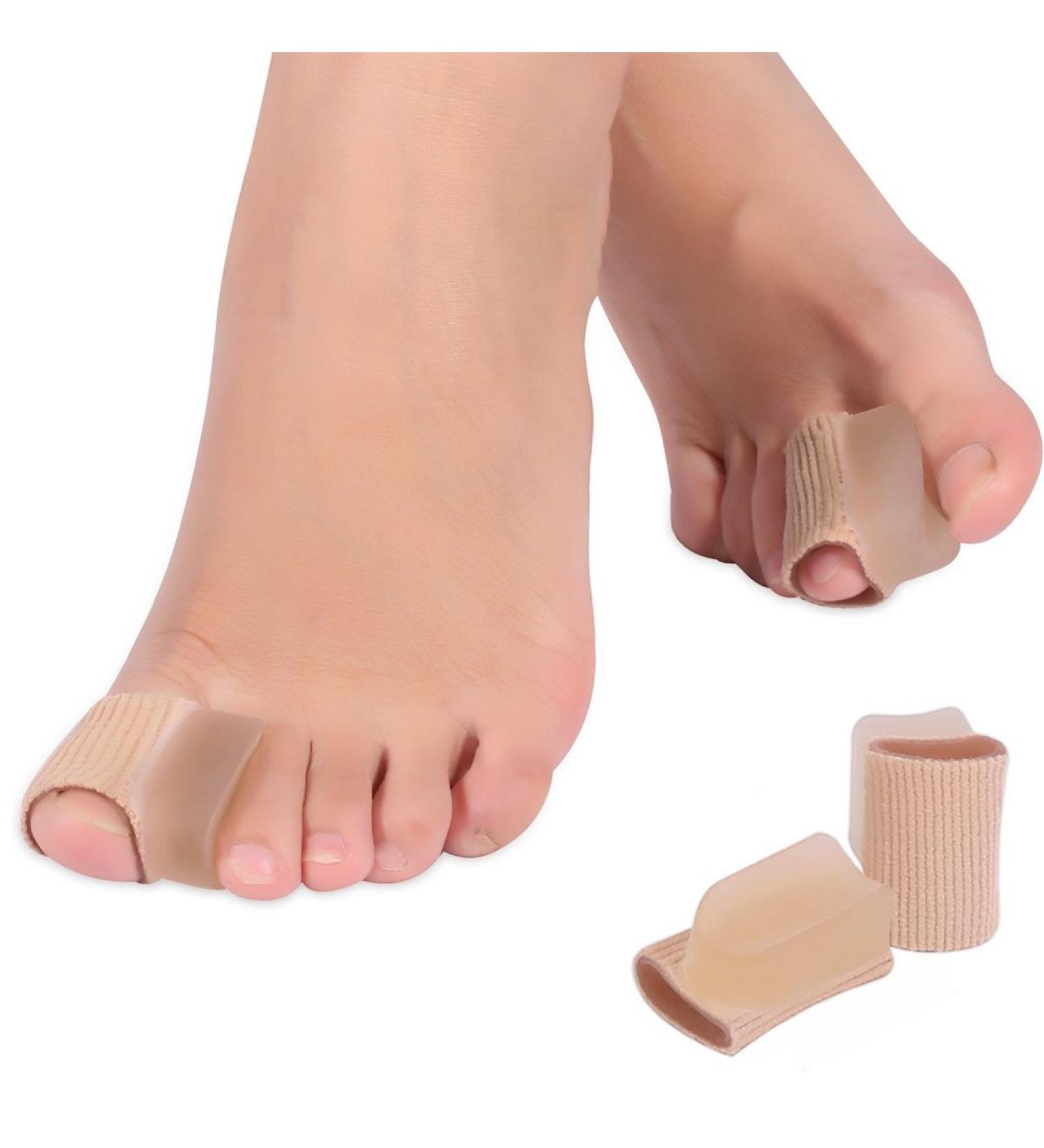 Bunion Corrector & Toe Straightener with Gel Pads | Orthopedic Big Toe Separators & Splint Protector Set | Bunion Pain Relief Sleeves - 1 Pair - Buy Online on GoSupps.com