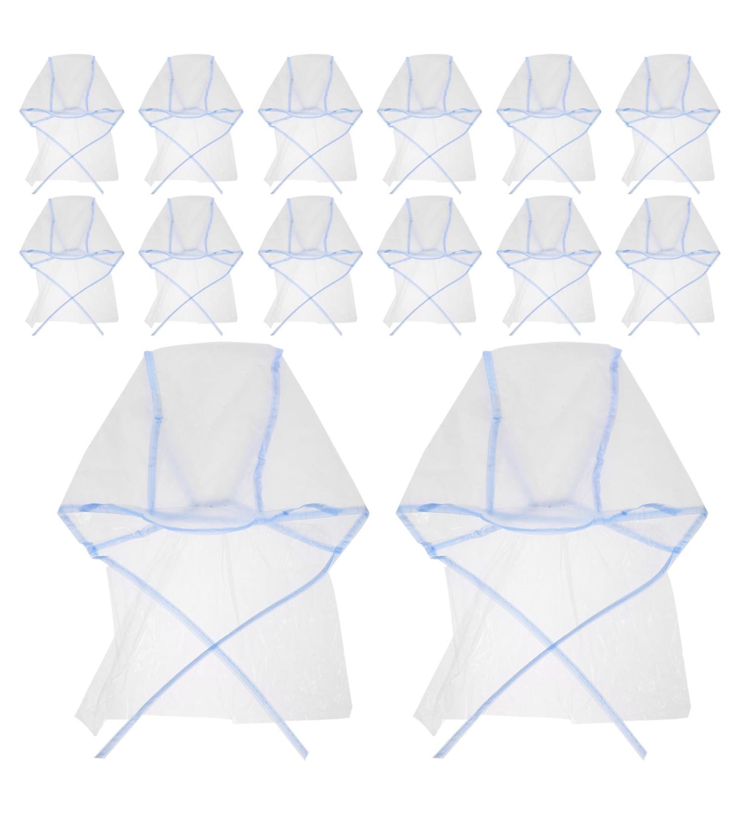 Alipis Lot de 12 Bonnets de Coloration Jetables Bleus en Film Imperm able Prot ge-Nuque Taille Unique Bonnet de Coiffure pour Salon de Coiffure Outil Pratique pour Teinture et M ches - Buy Online on GoSupps.com